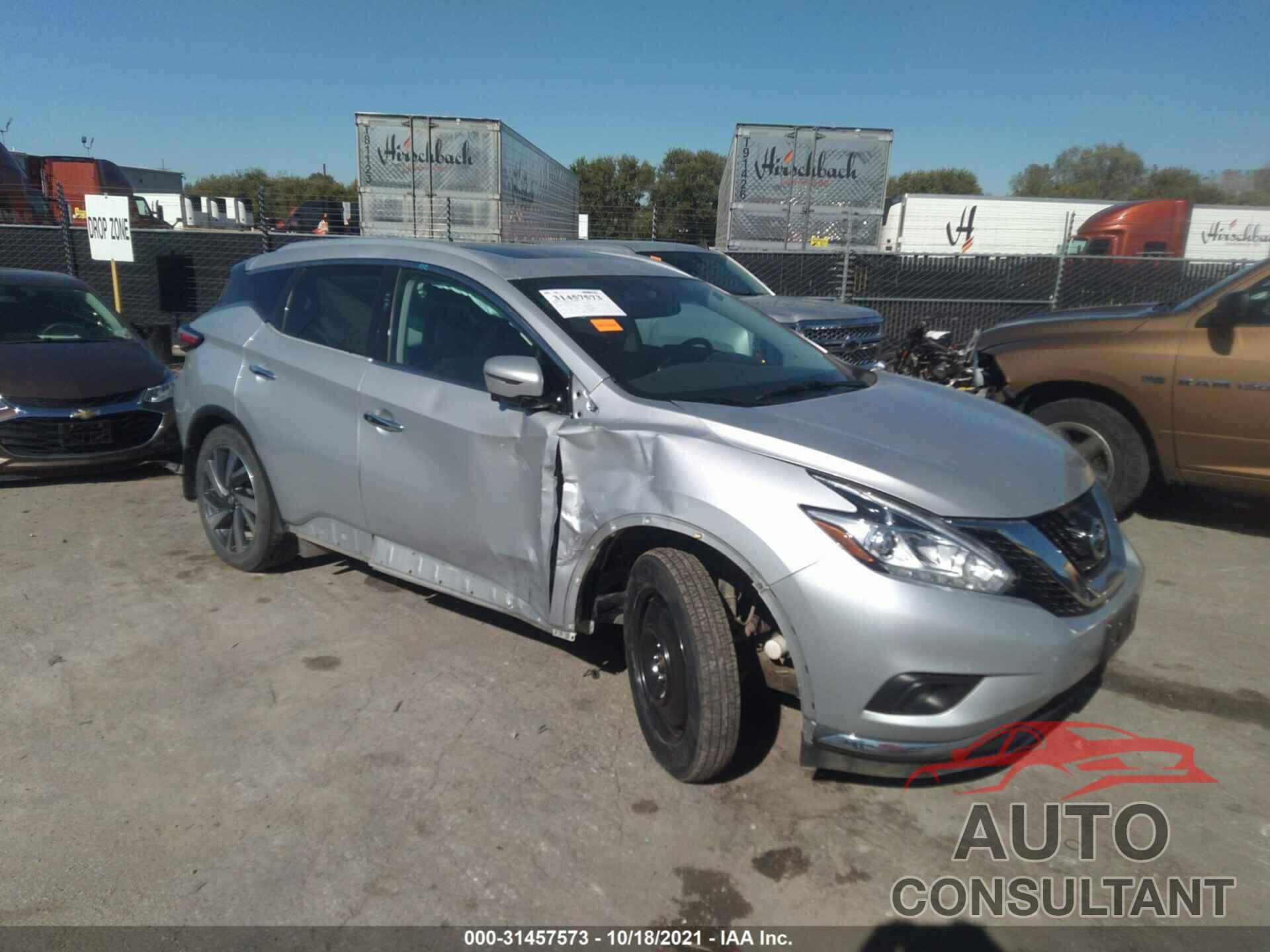 NISSAN MURANO 2016 - 5N1AZ2MH2GN150982