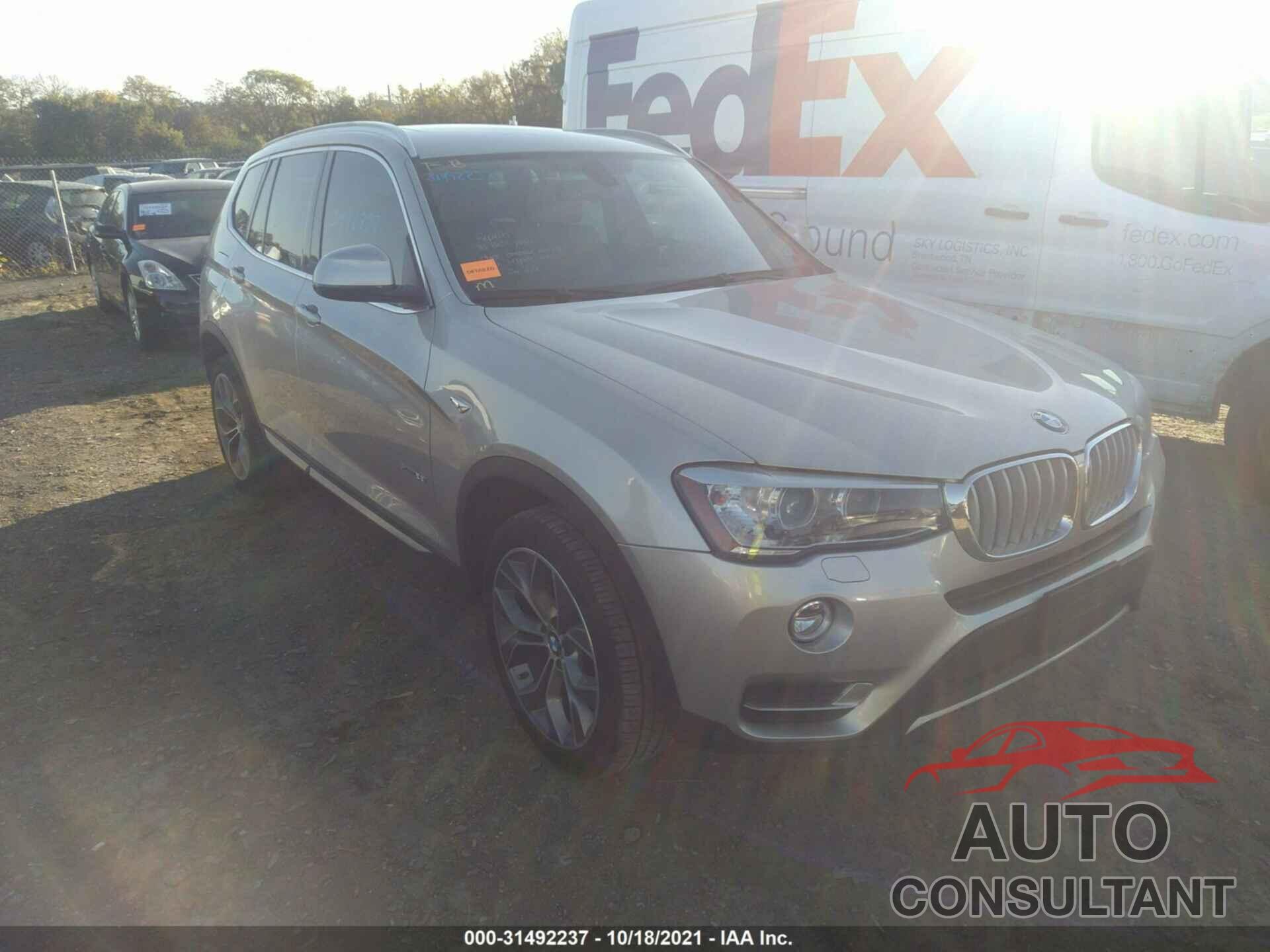 BMW X3 2017 - 5UXWX9C54H0T02788