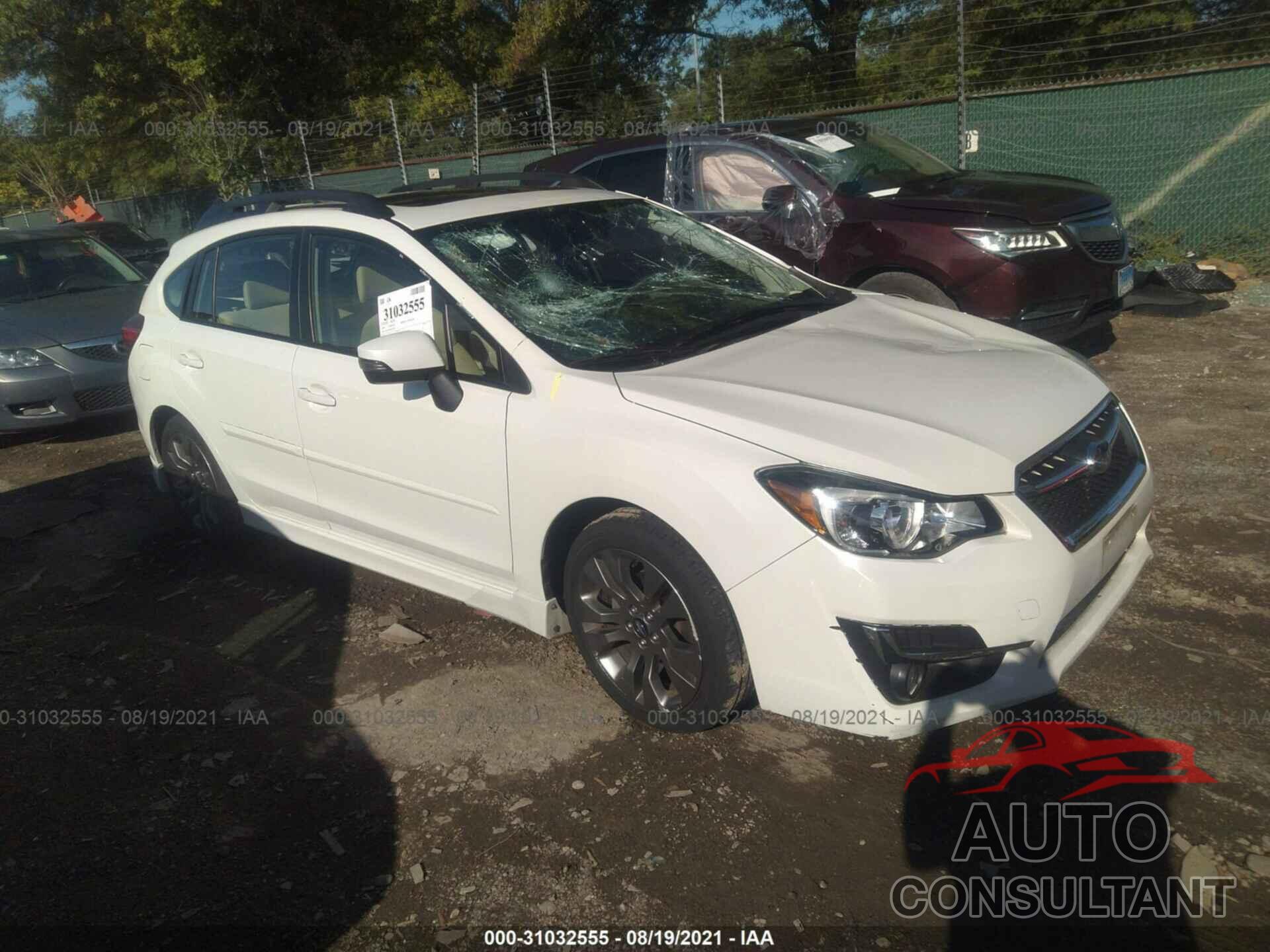 SUBARU IMPREZA WAGON 2016 - JF1GPAP69GH255421