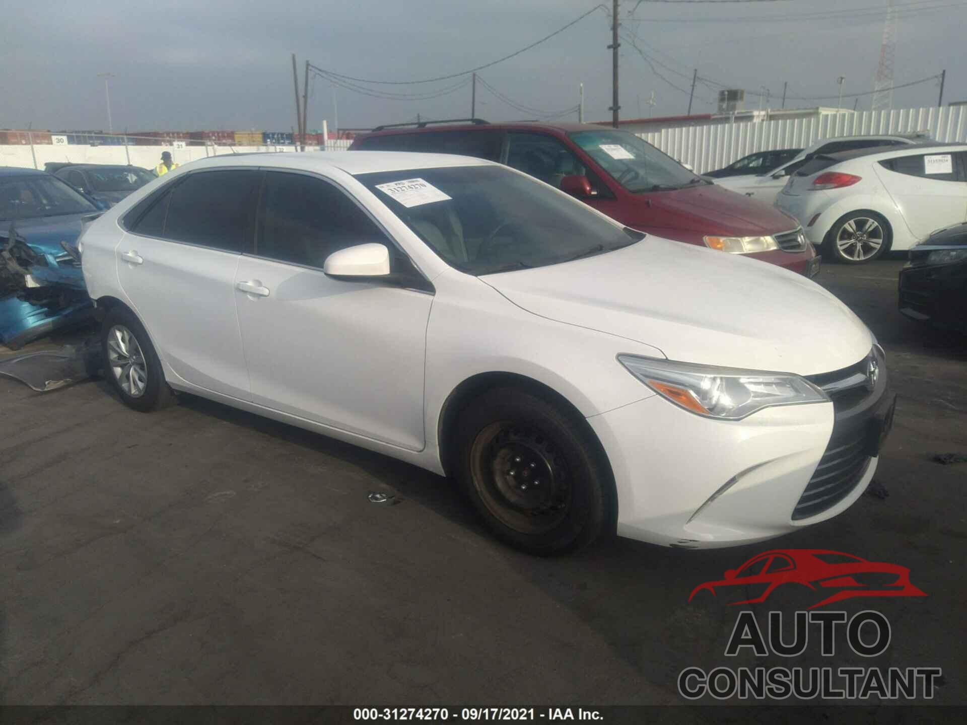 TOYOTA CAMRY 2016 - 4T4BF1FK1GR539446