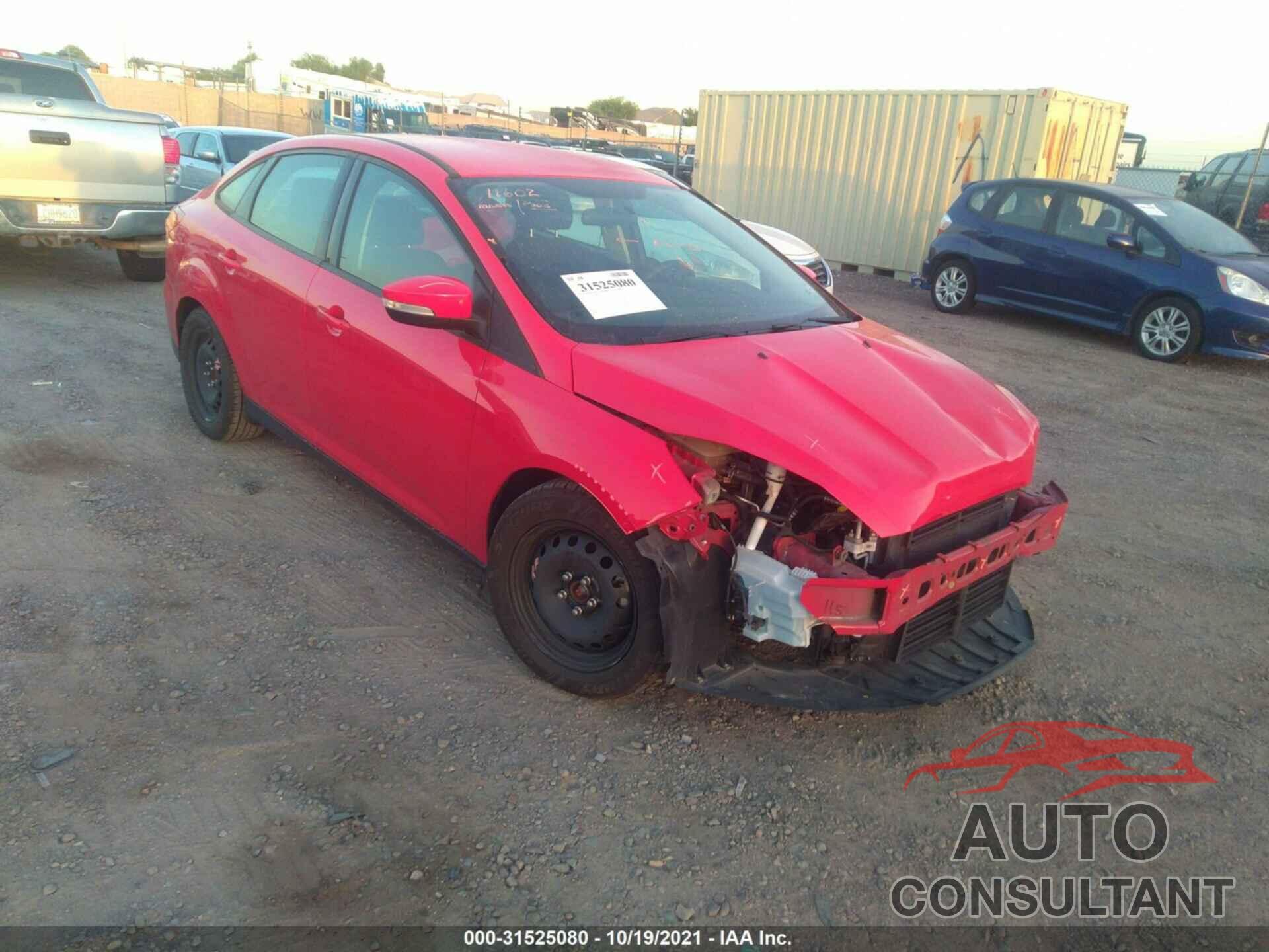 FORD FOCUS 2017 - 1FADP3F25HL285849