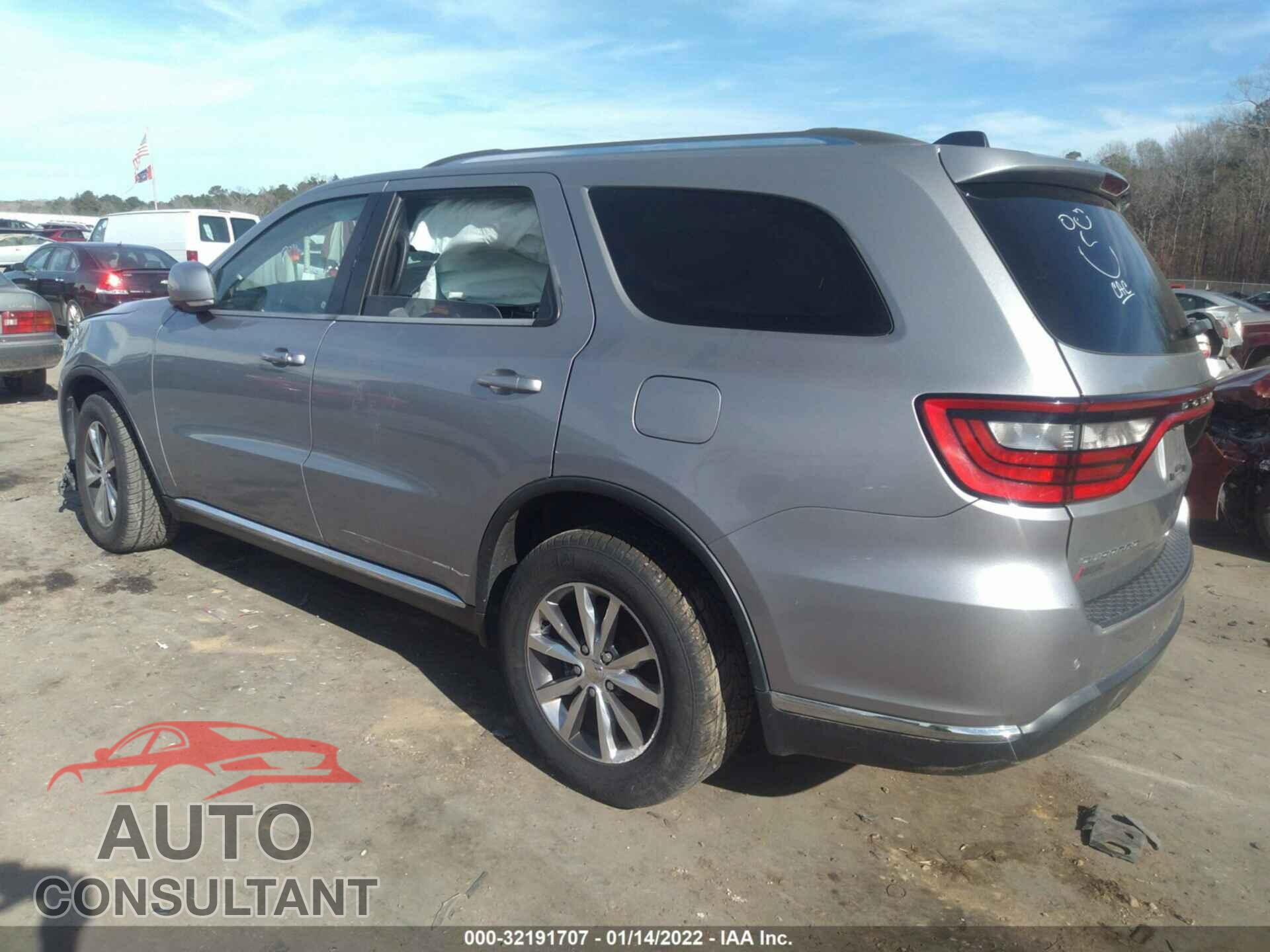 DODGE DURANGO 2016 - 1C4RDHDG8GC301285