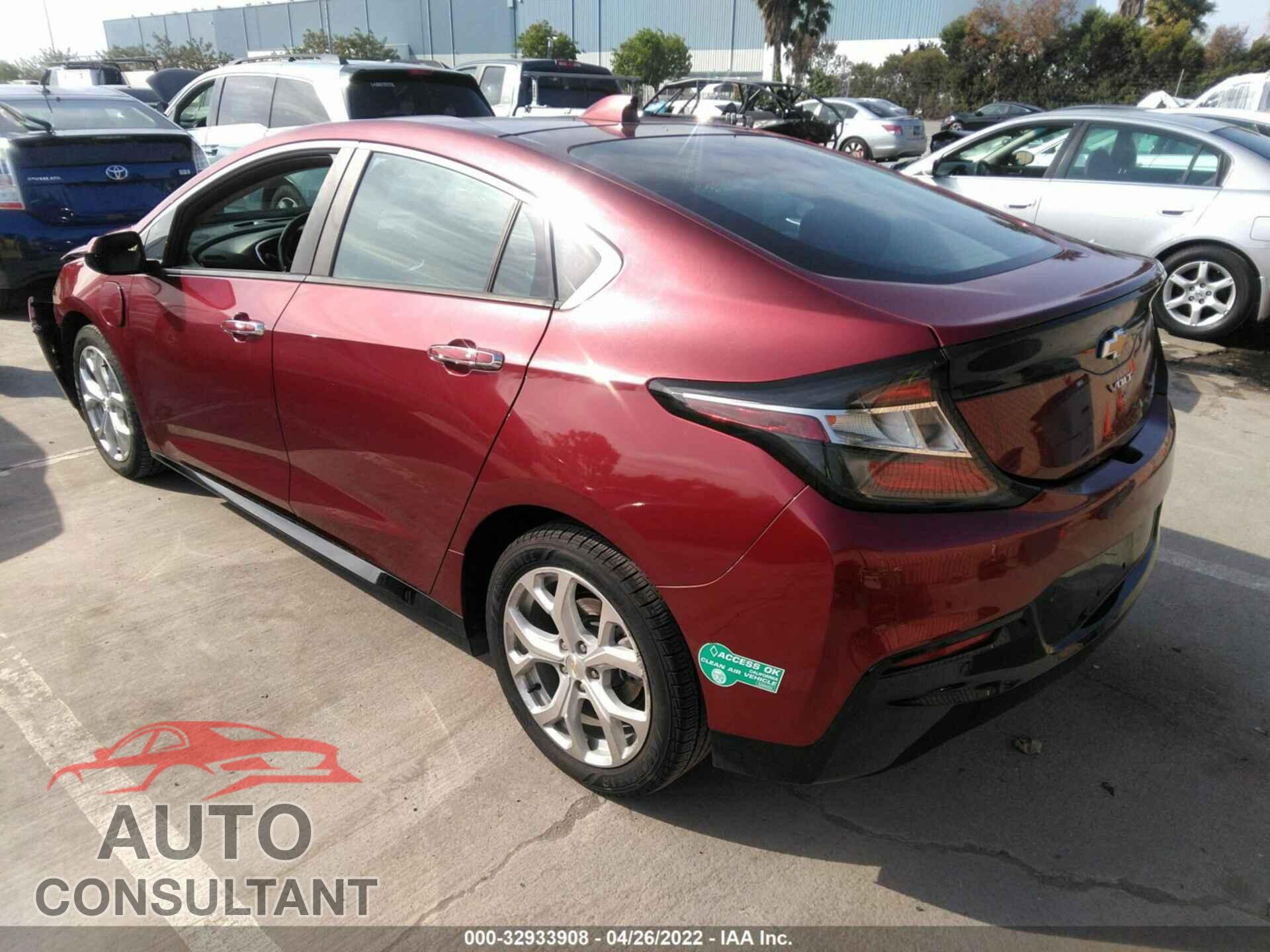 CHEVROLET VOLT 2016 - 1G1RD6S52GU123723