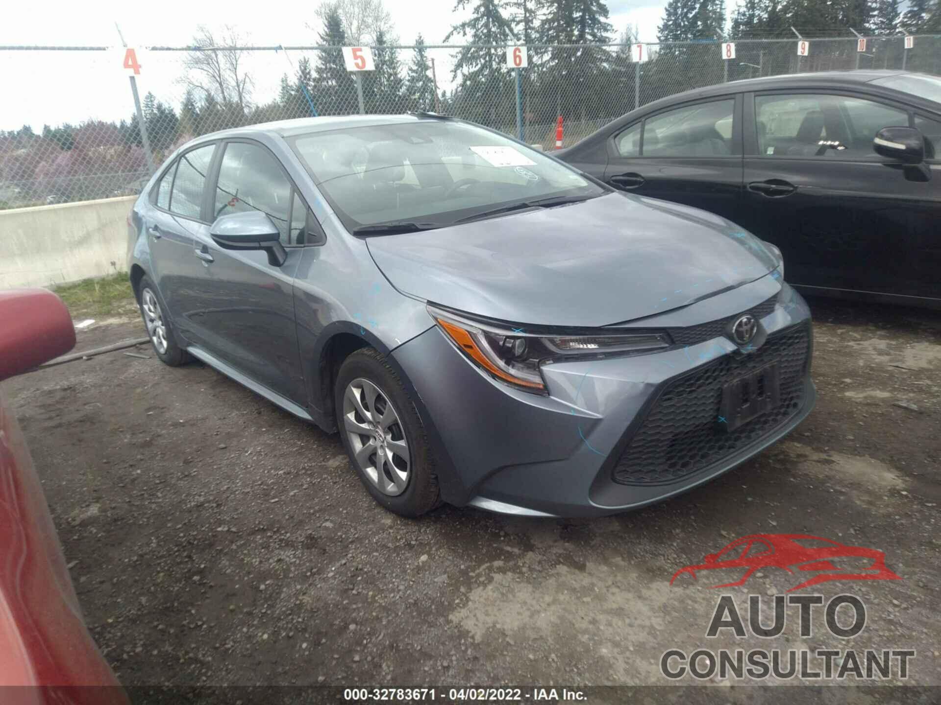 TOYOTA COROLLA 2021 - 5YFEPMAE8MP190354