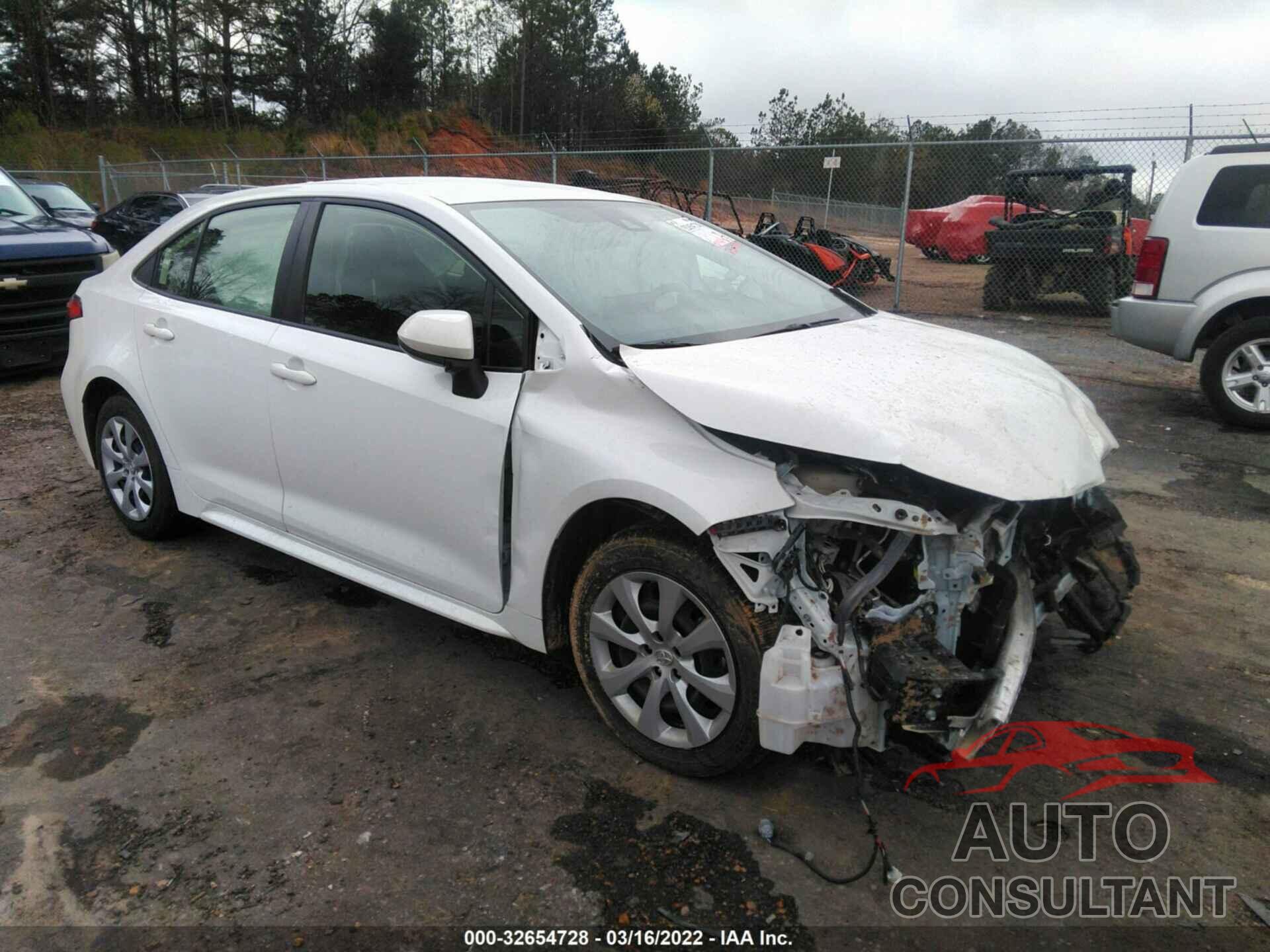 TOYOTA COROLLA 2021 - JTDEPMAE7MJ118825