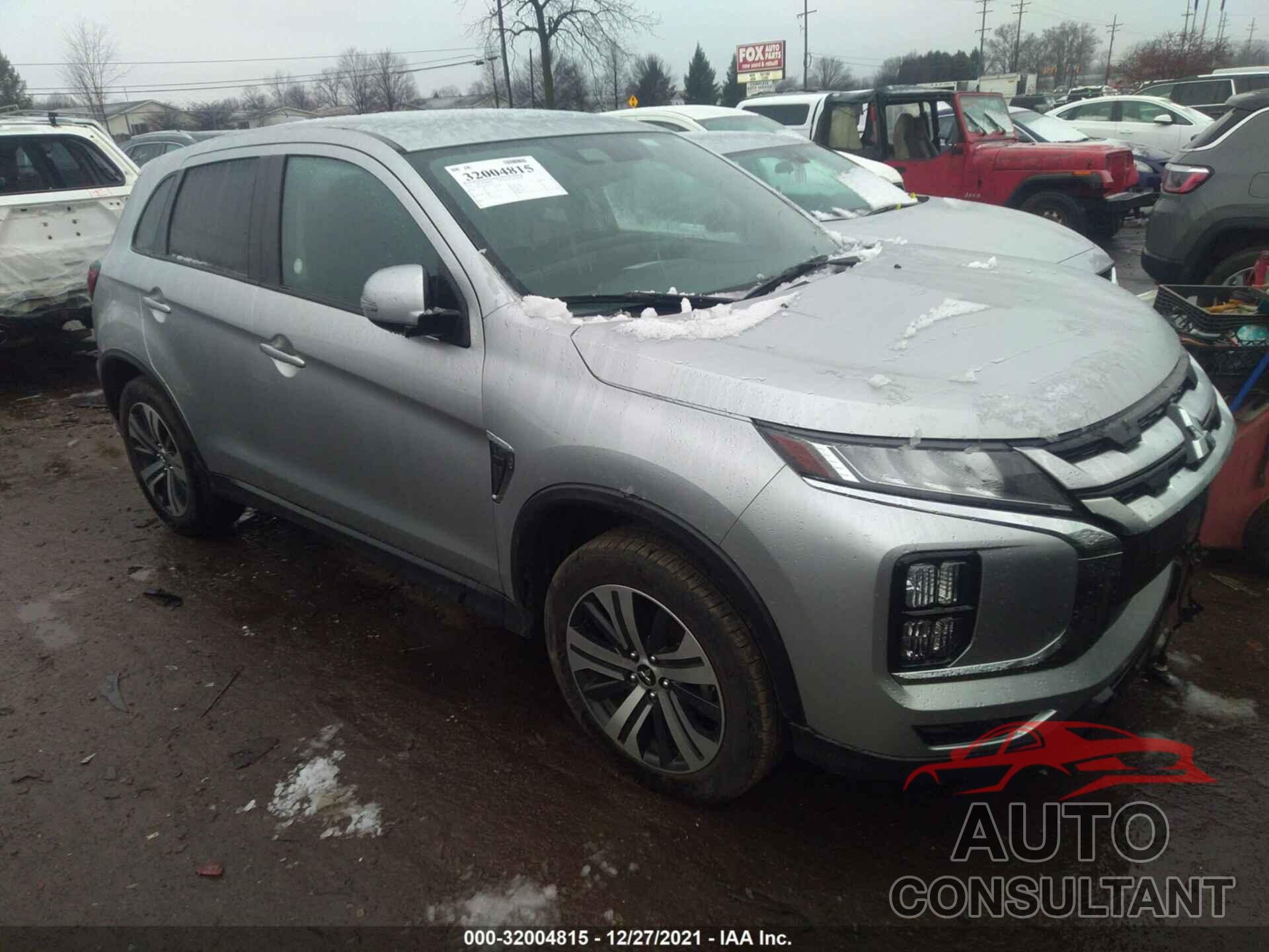 MITSUBISHI OUTLANDER SPORT 2021 - JA4ARUAU7MU013842