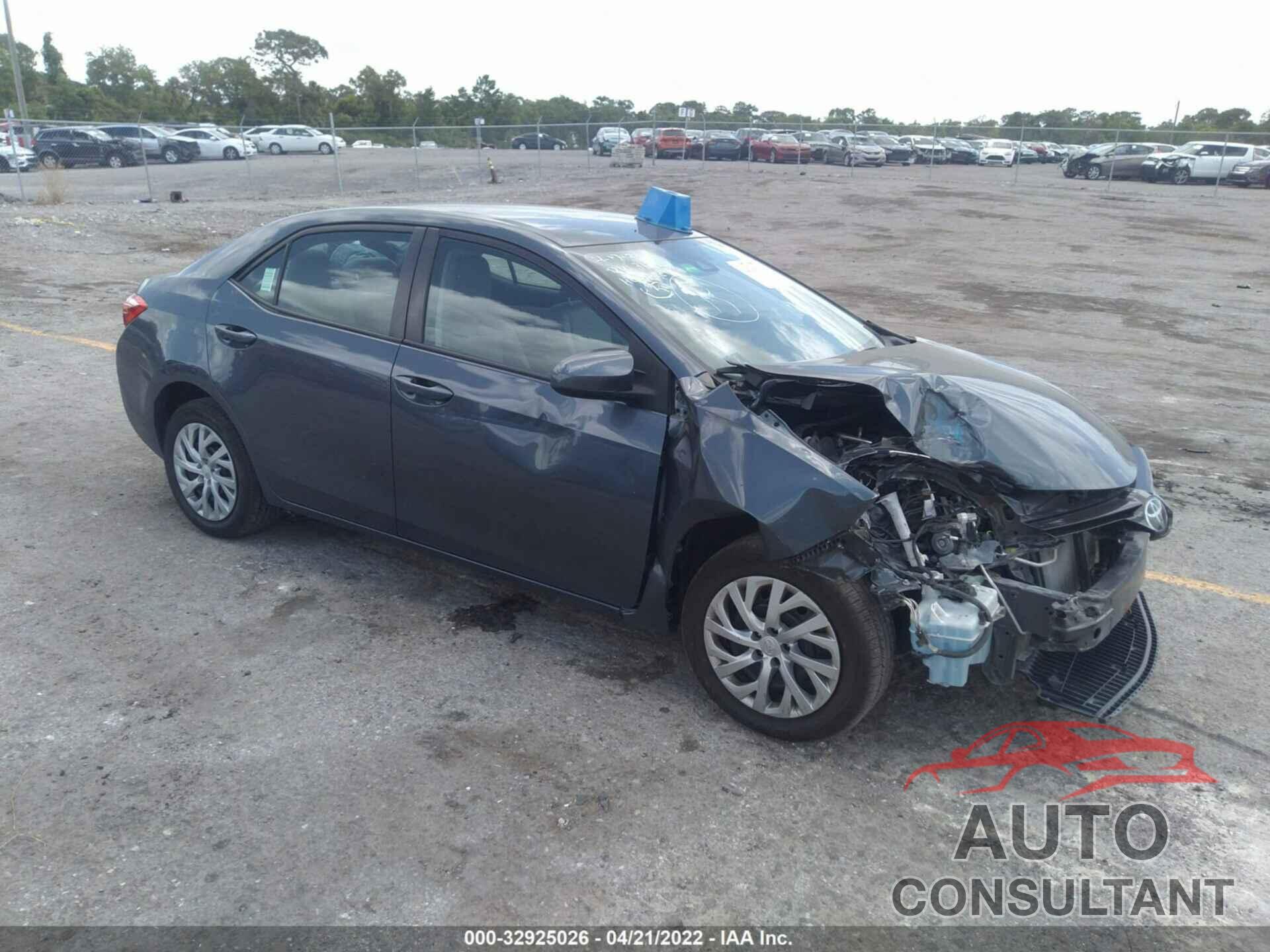 TOYOTA COROLLA 2017 - 2T1BURHE7HC849187
