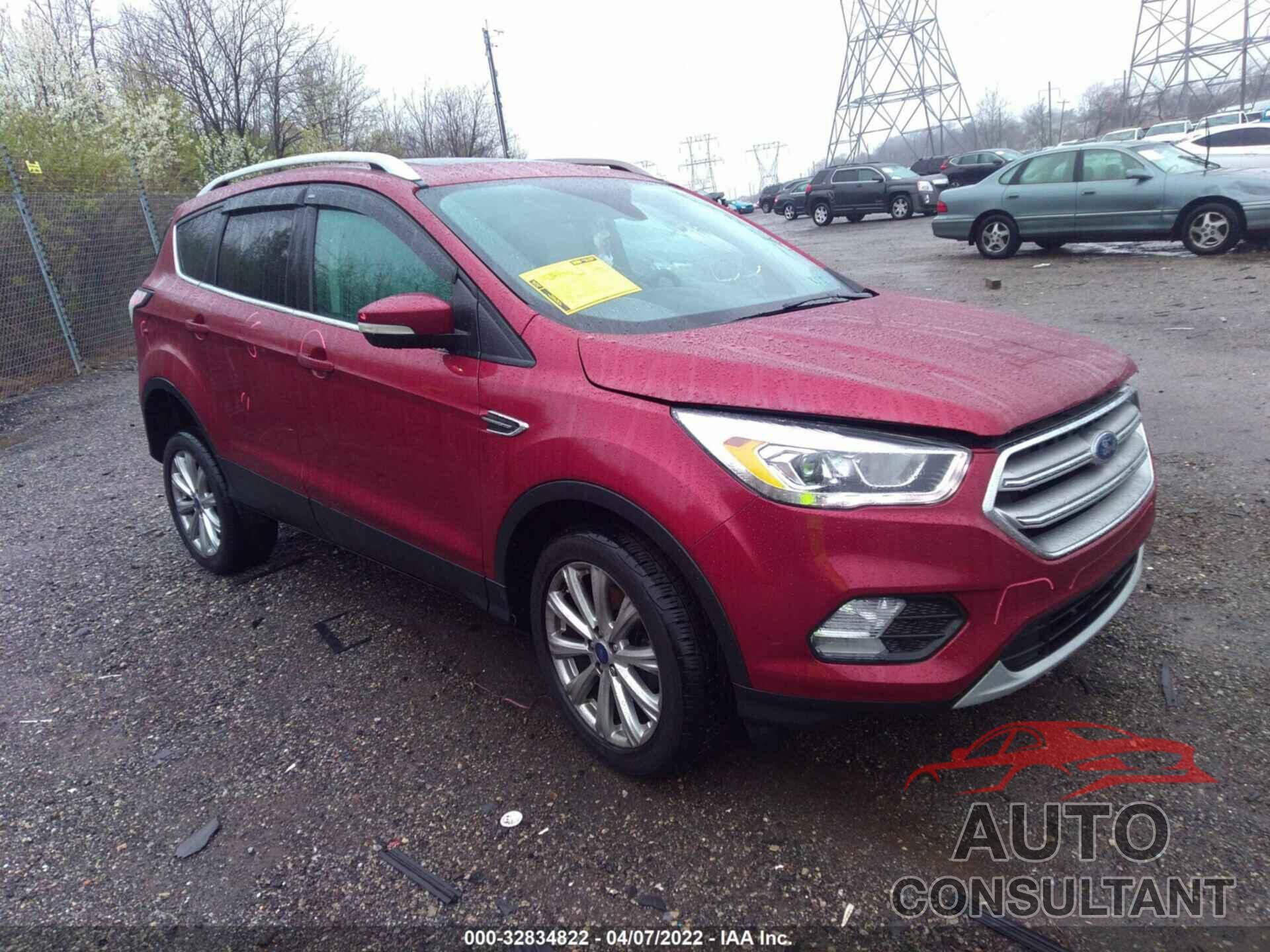 FORD ESCAPE 2017 - 1FMCU9JDXHUD48203