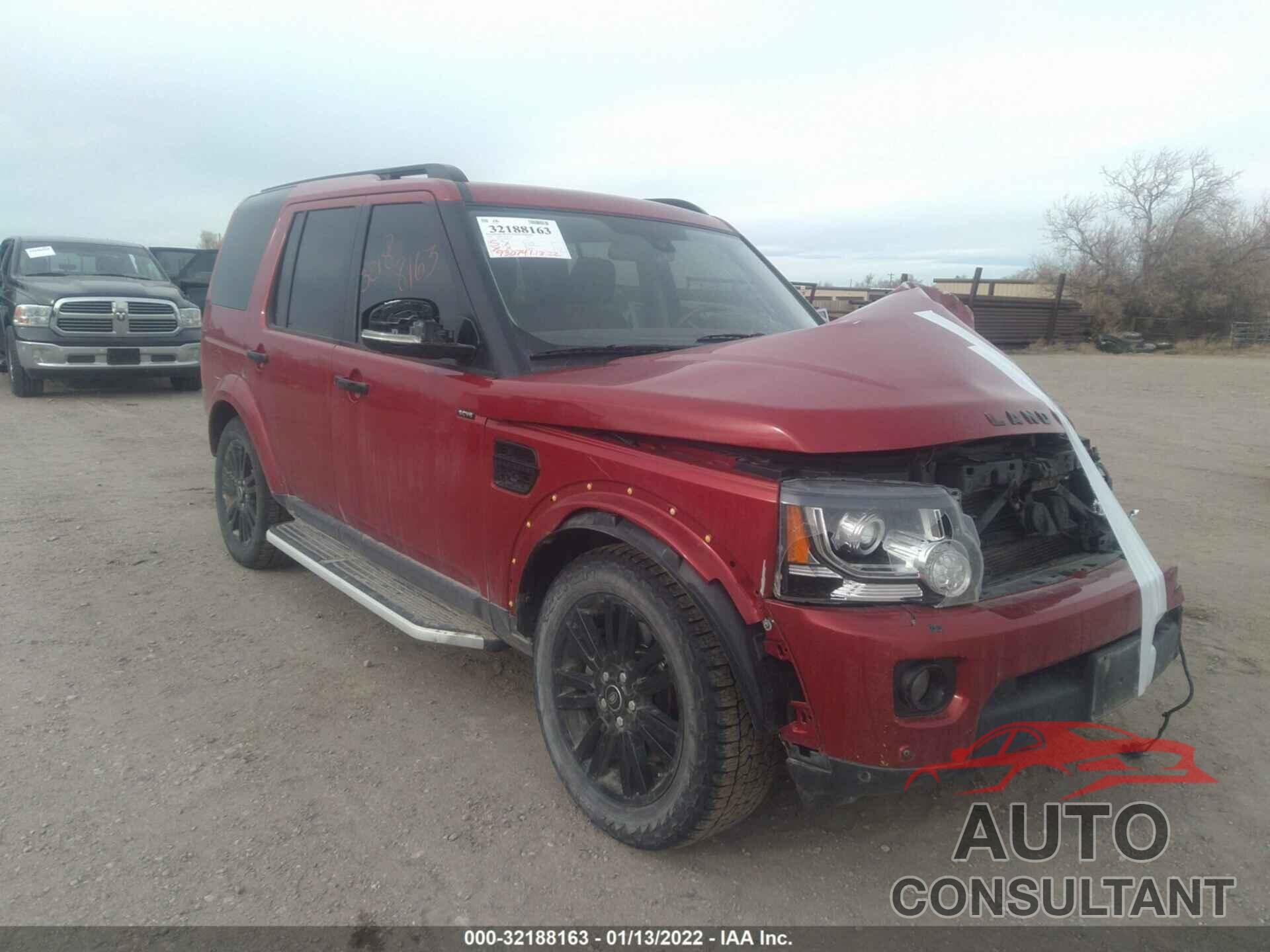 LAND ROVER LR4 2016 - SALAK2V6XGA800194