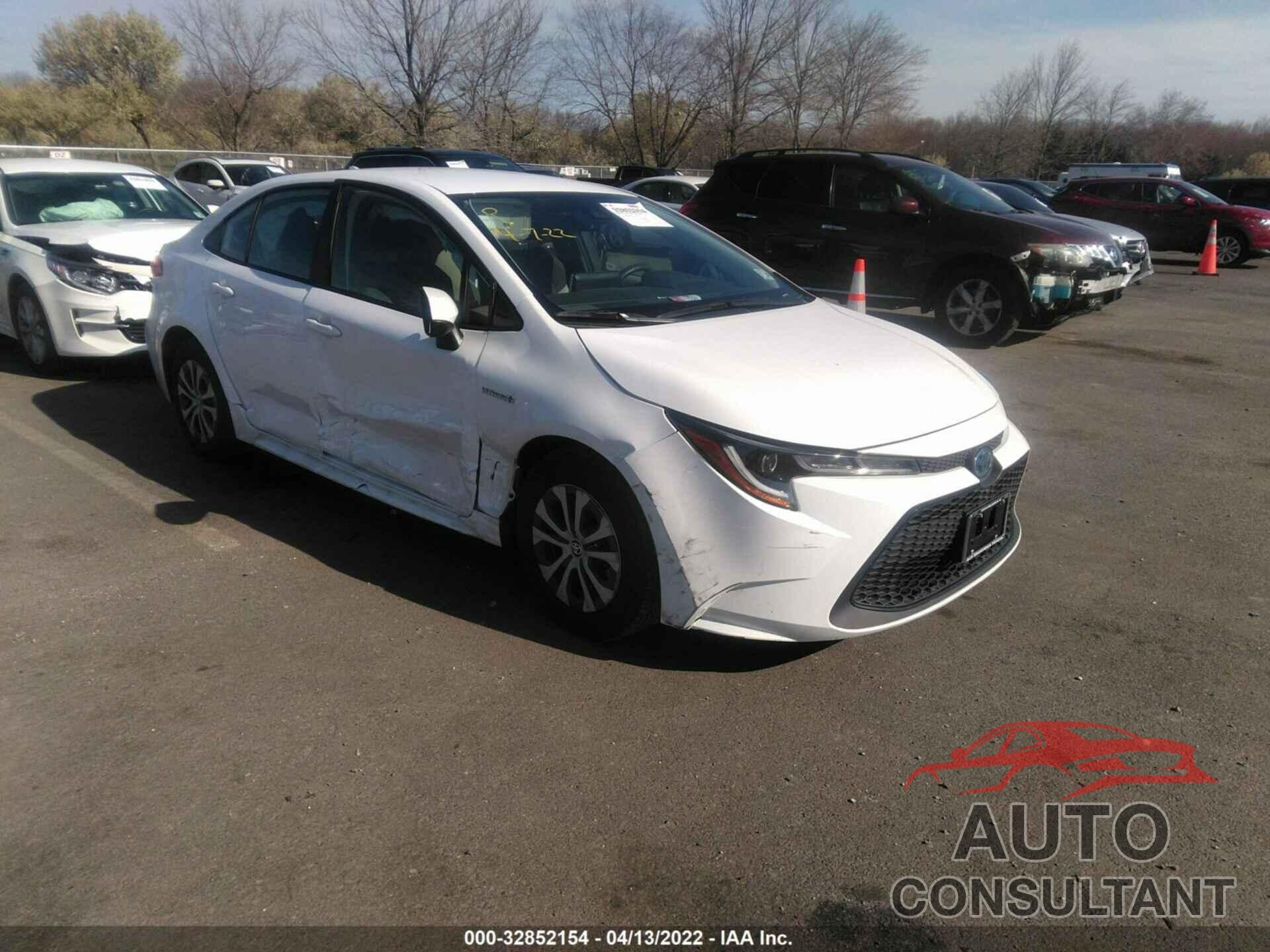 TOYOTA COROLLA 2021 - JTDEAMDE1MJ025988