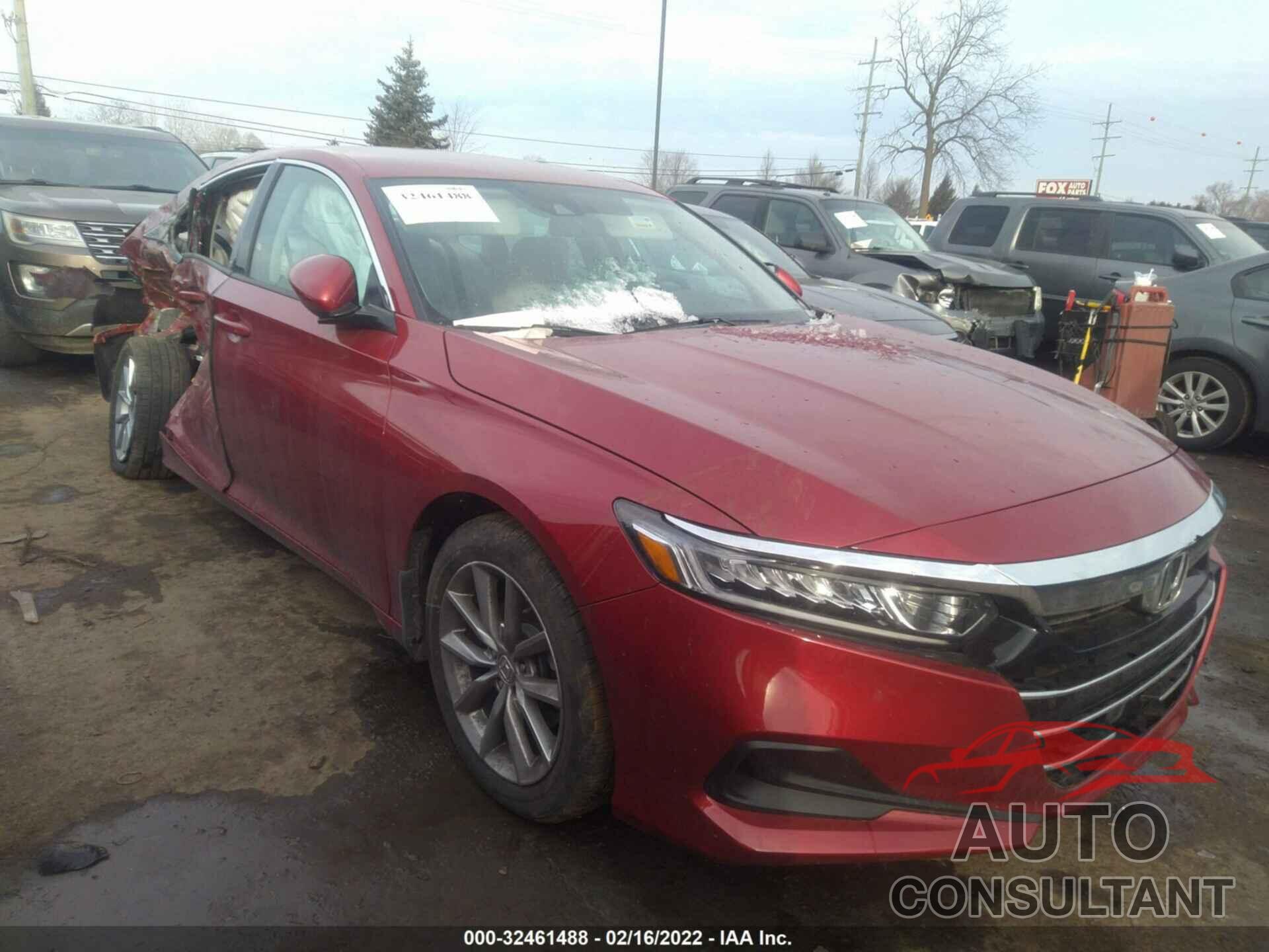 HONDA ACCORD SEDAN 2022 - 1HGCV1F10NA010017