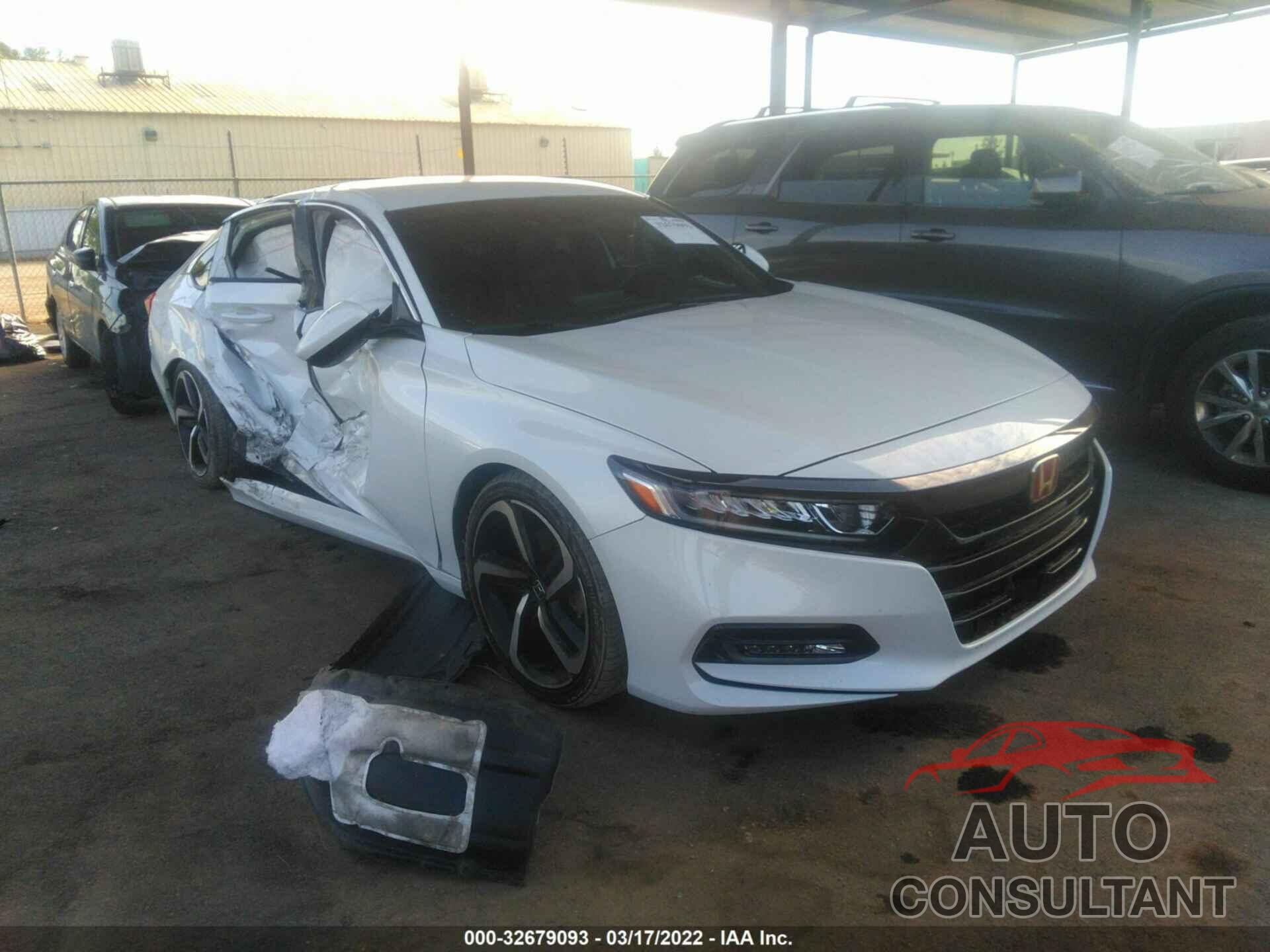 HONDA ACCORD SEDAN 2018 - 1HGCV1F35JA058978