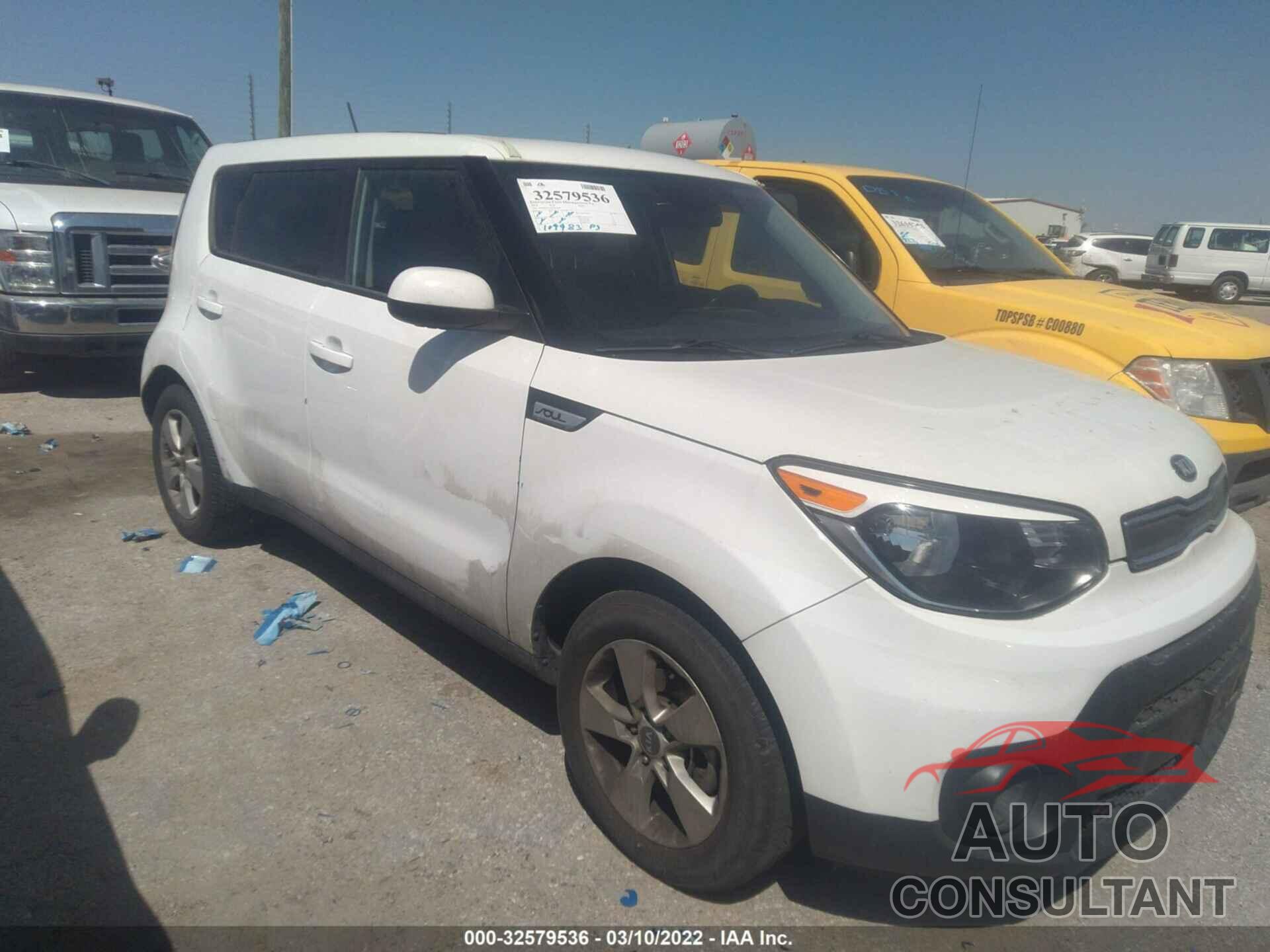 KIA SOUL 2019 - KNDJN2A21K7917590