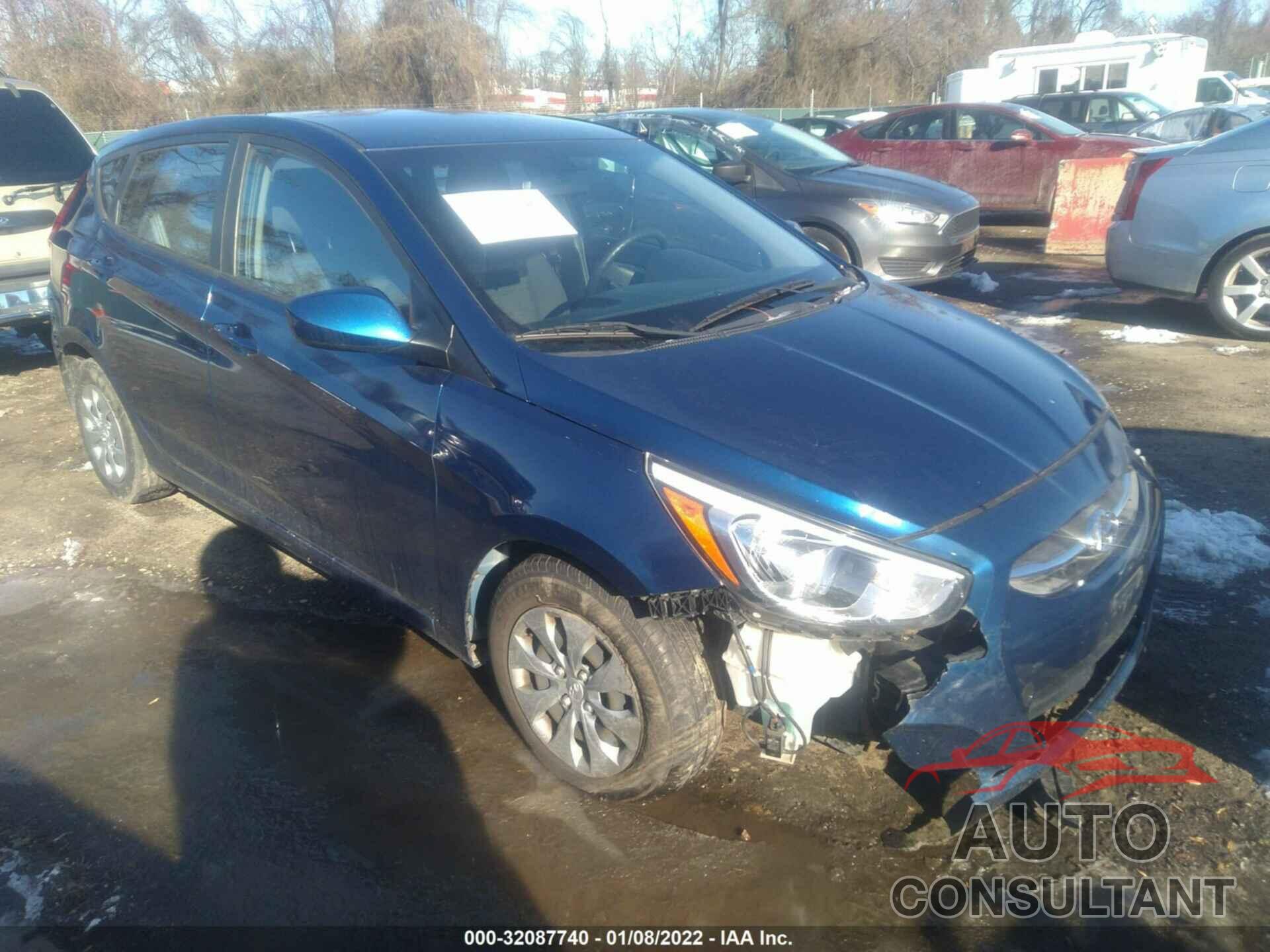 HYUNDAI ACCENT 2016 - KMHCT5AE1GU288217