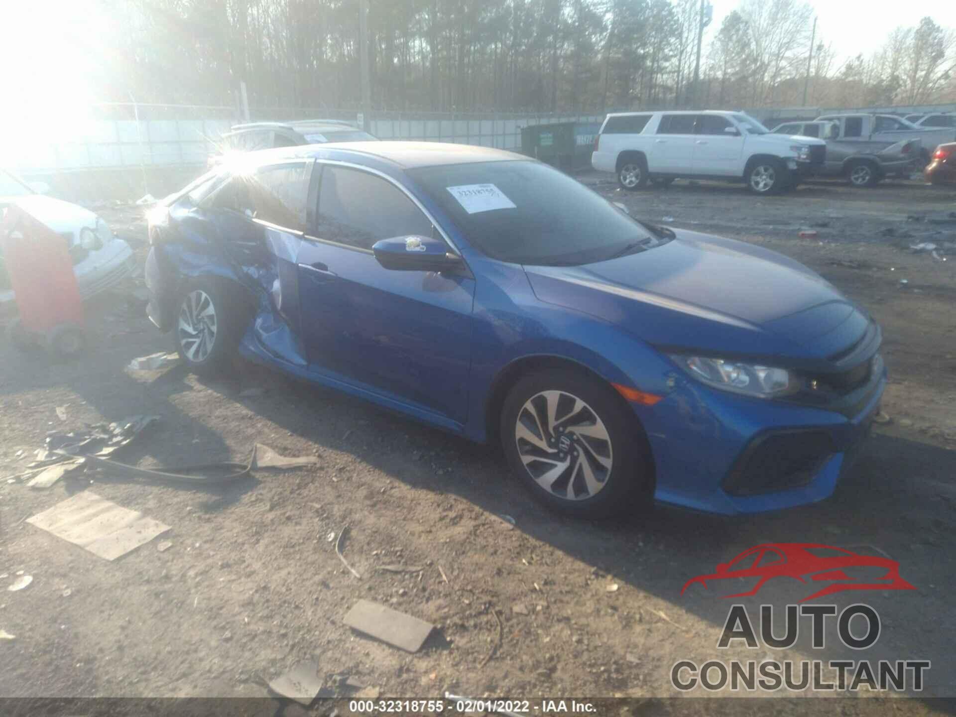 HONDA CIVIC HATCHBACK 2018 - SHHFK7H28JU231376