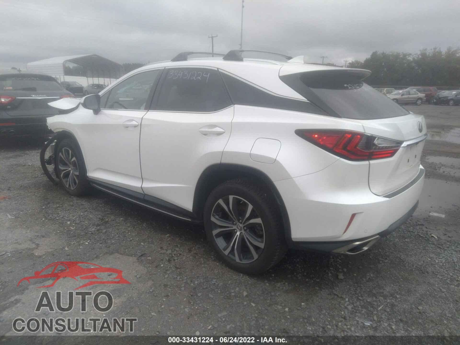 LEXUS RX 2017 - 2T2BZMCA7HC084955