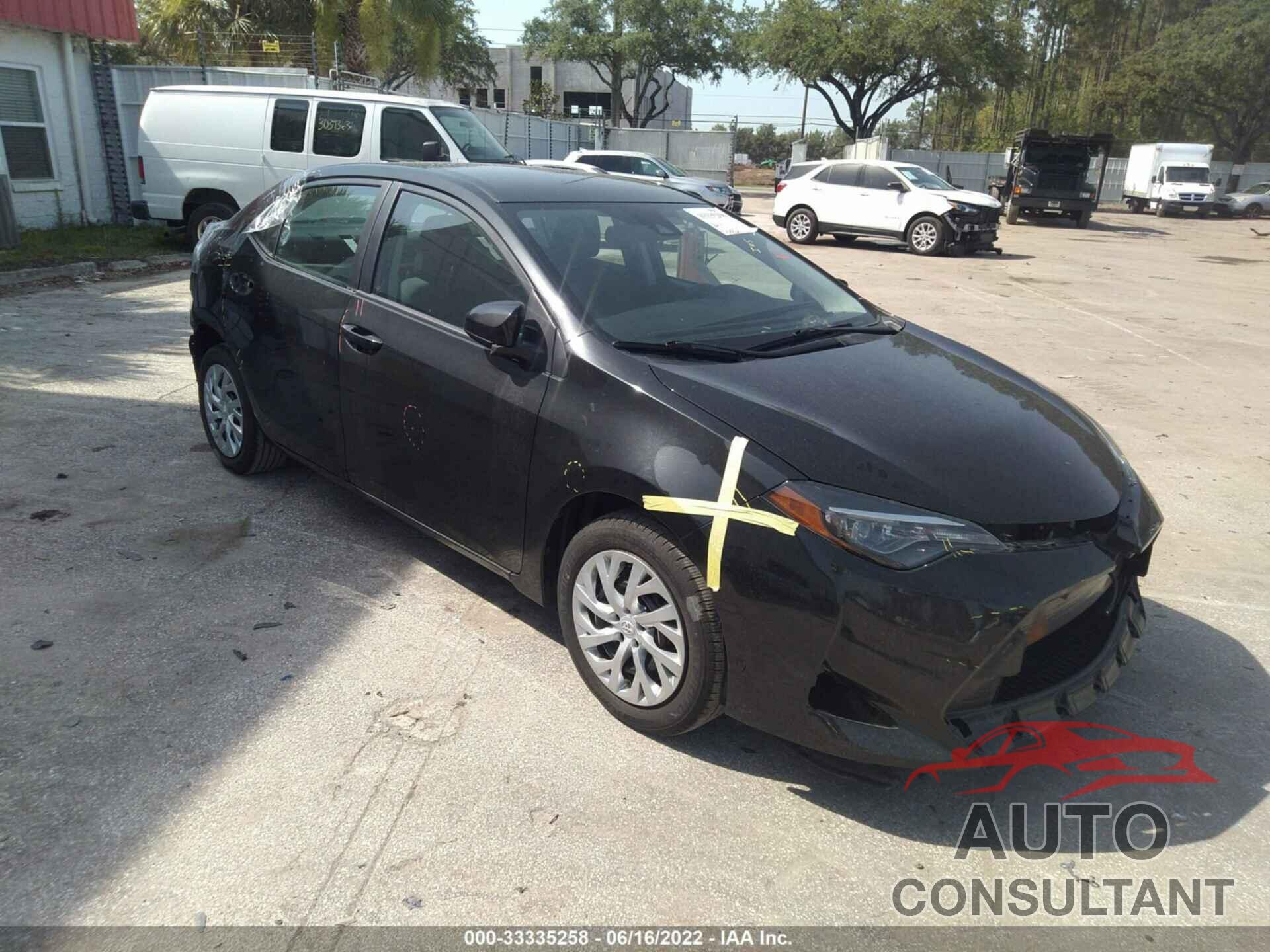 TOYOTA COROLLA 2019 - 5YFBURHE8KP927001