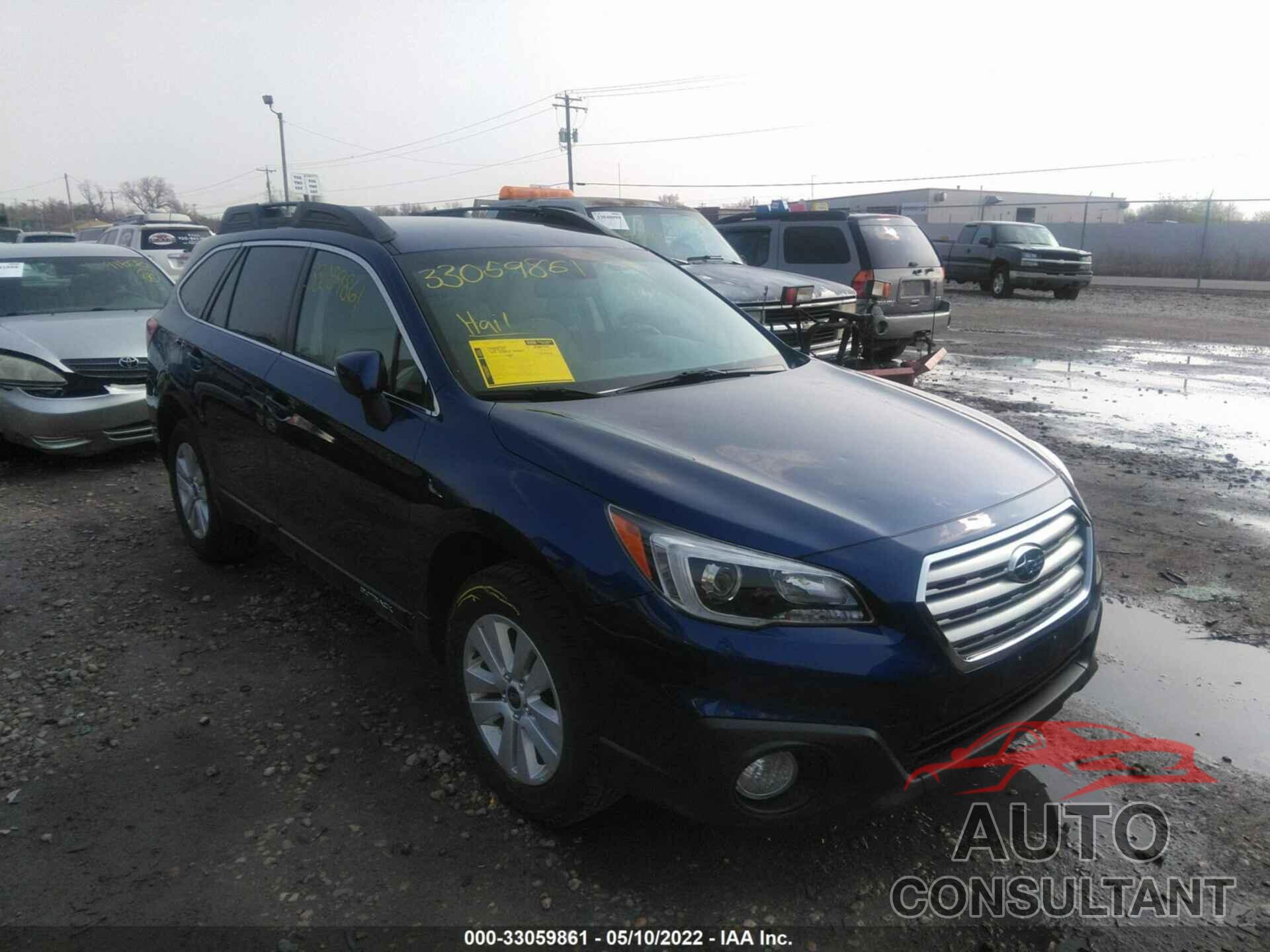 SUBARU OUTBACK 2016 - 4S4BSBFC9G3341272