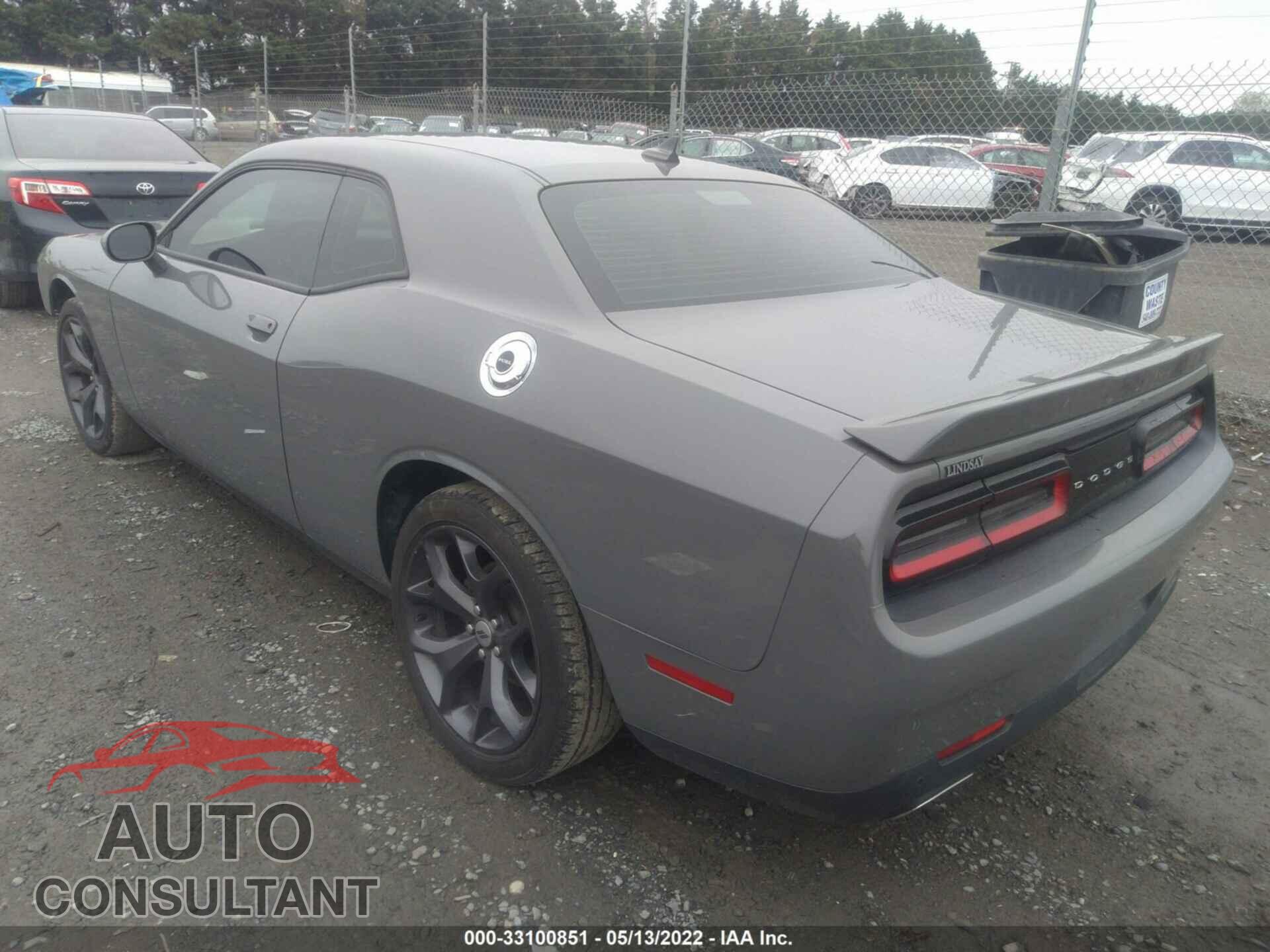 DODGE CHALLENGER 2019 - 2C3CDZAG6KH604012