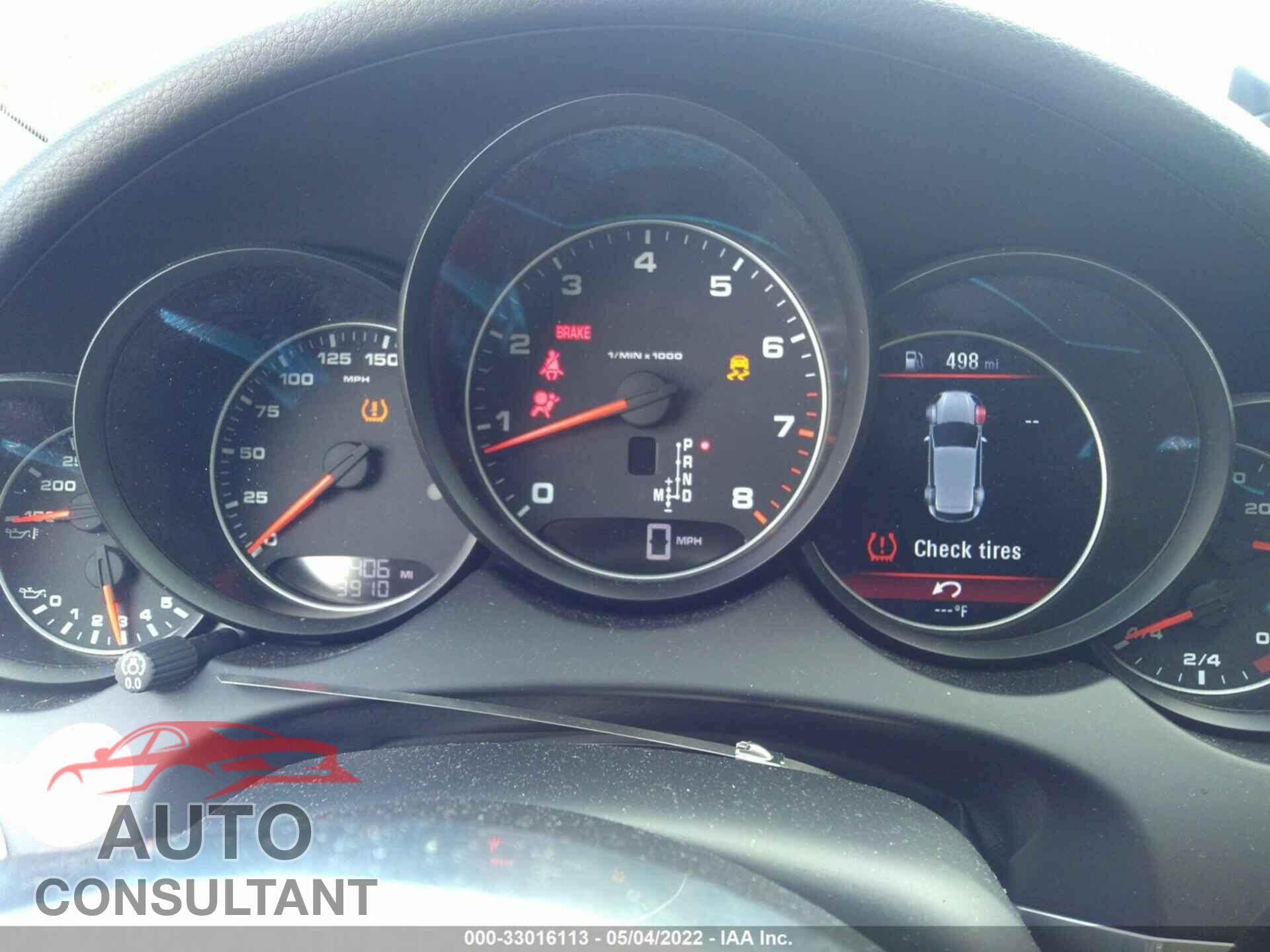PORSCHE CAYENNE 2017 - WP1AA2A28HKA88078