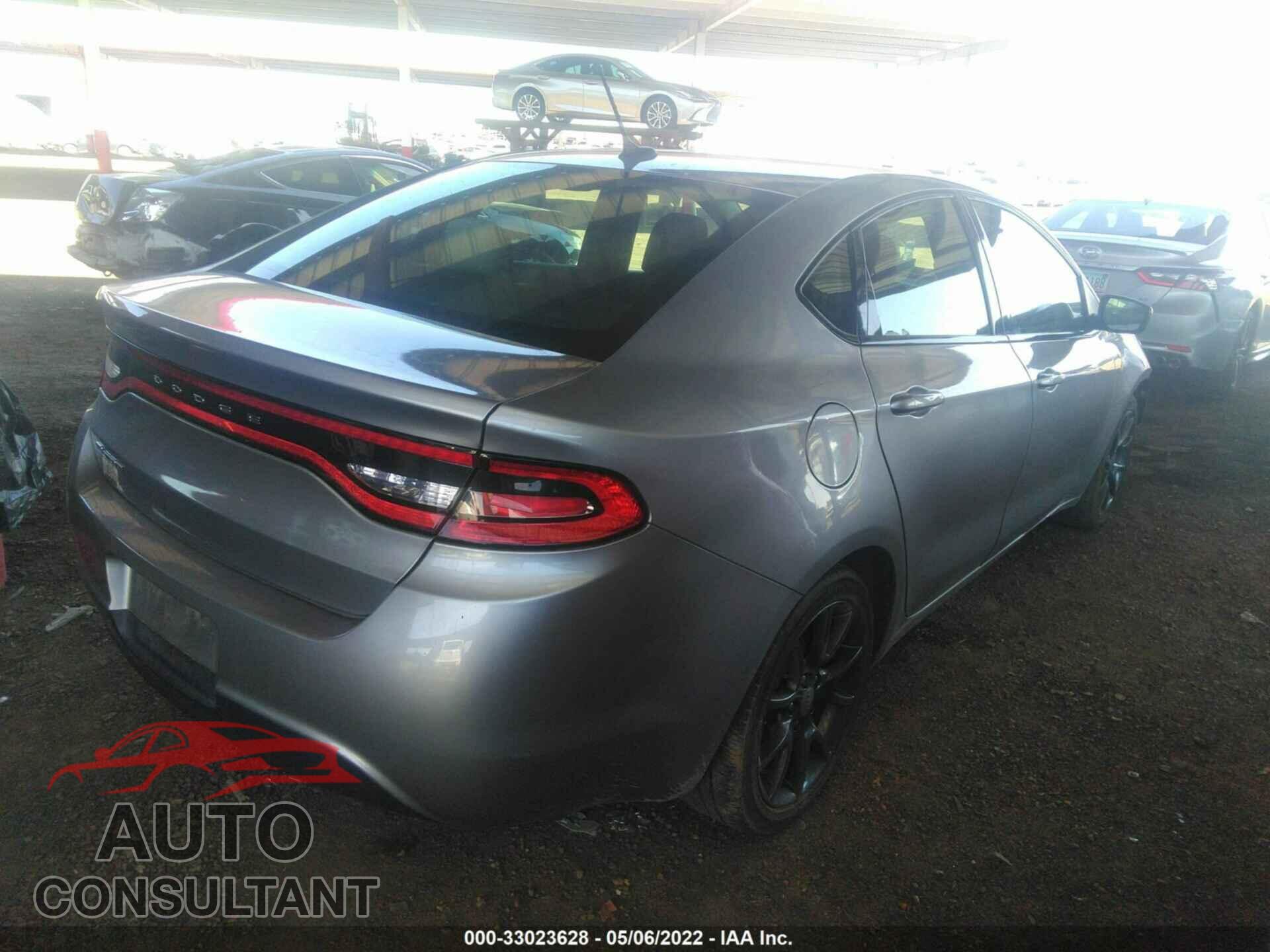 DODGE DART 2016 - 1C3CDFAA6GD712192