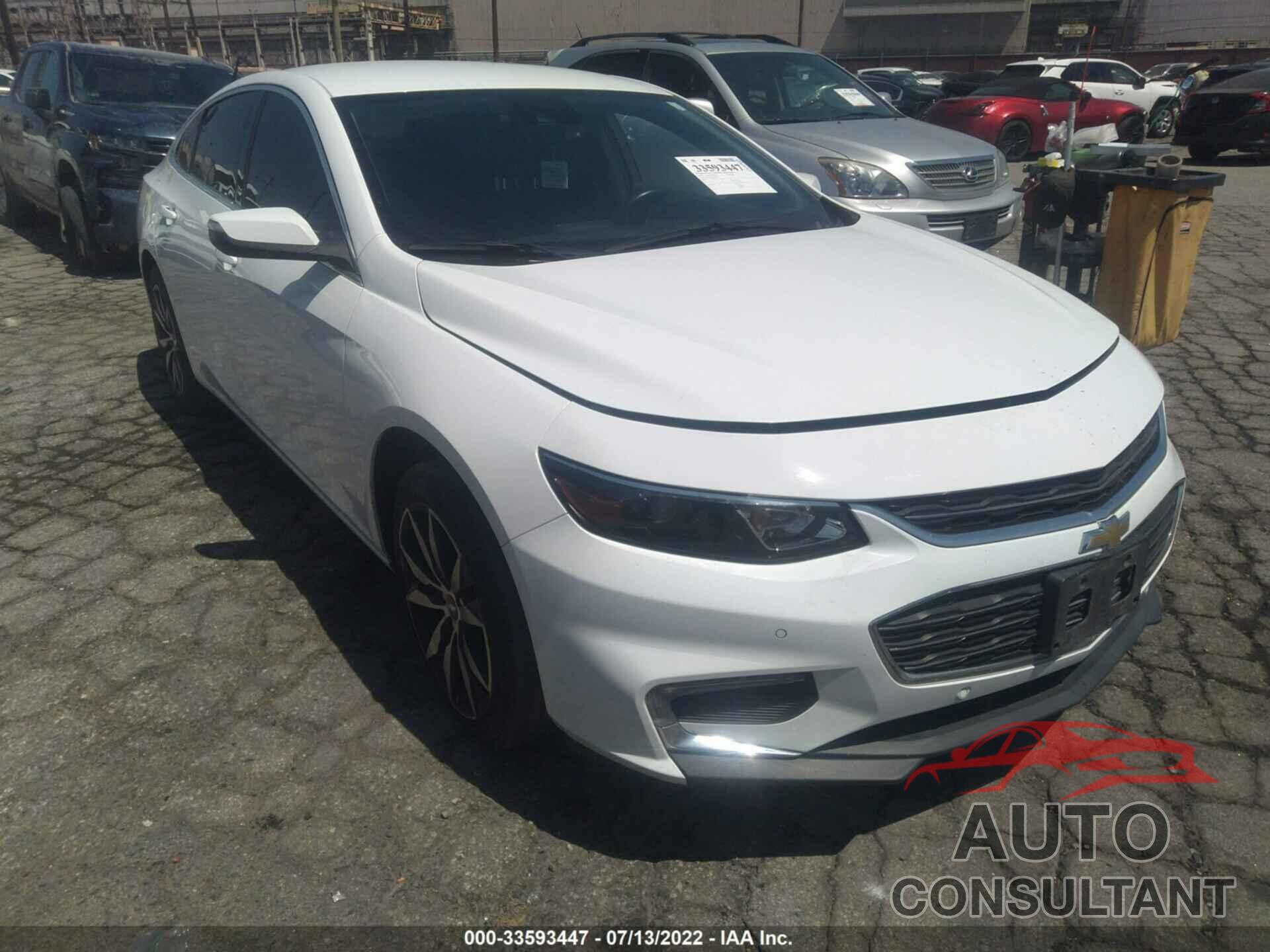 CHEVROLET MALIBU 2016 - 1G1ZF5SX5GF255854