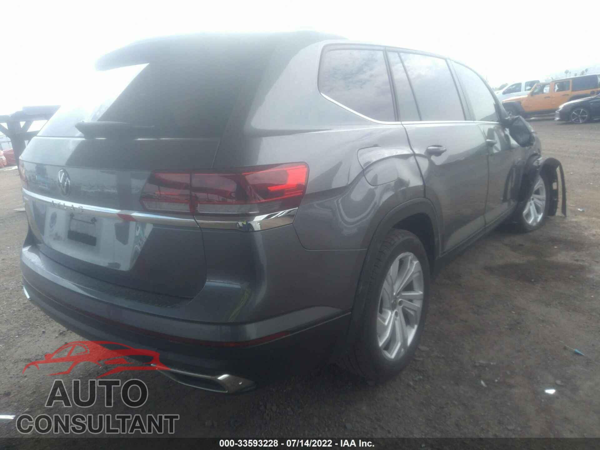 VOLKSWAGEN ATLAS 2021 - 1V2WP2CA9MC547860