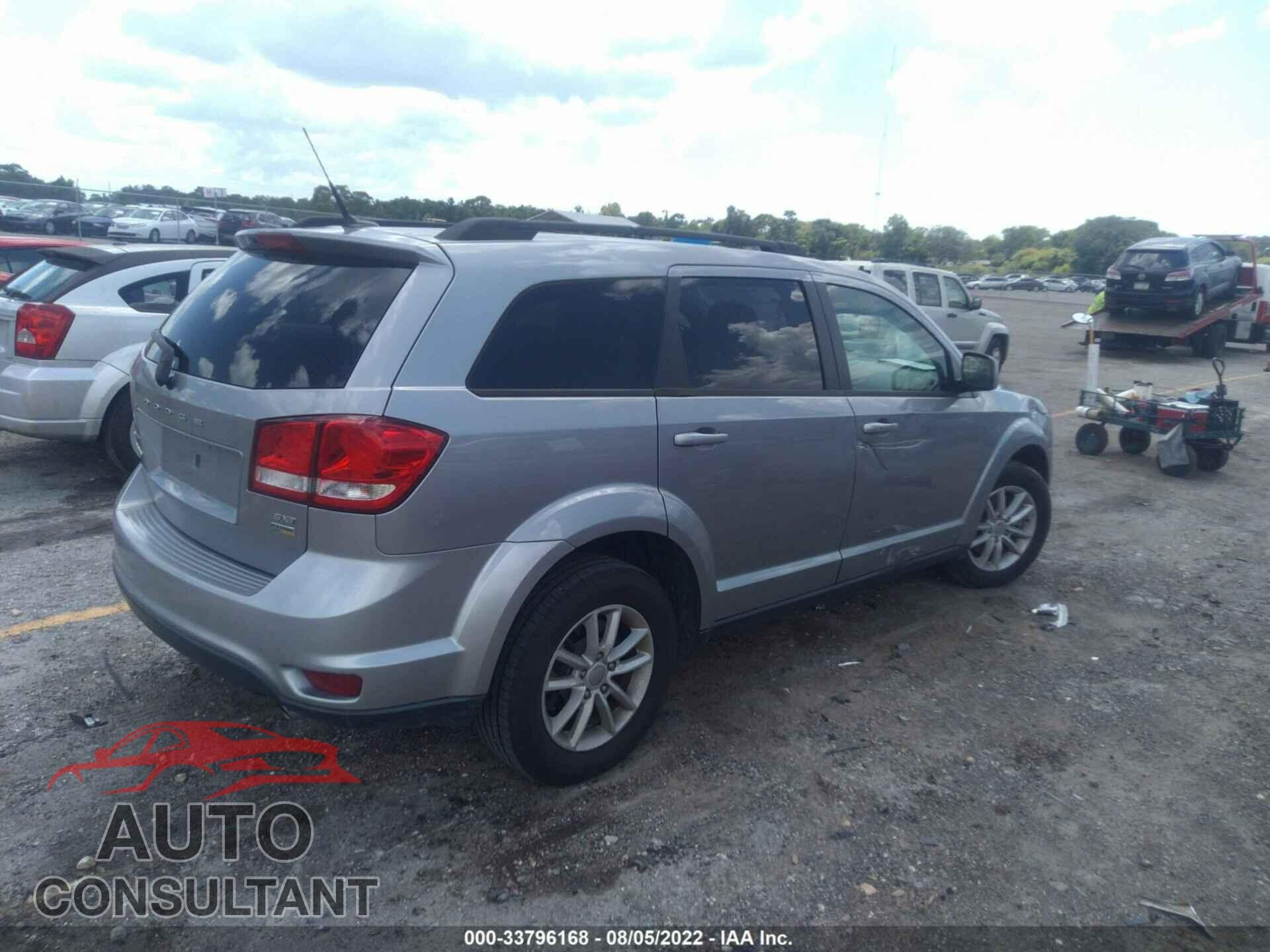 DODGE JOURNEY 2017 - 3C4PDCBG5HT589737