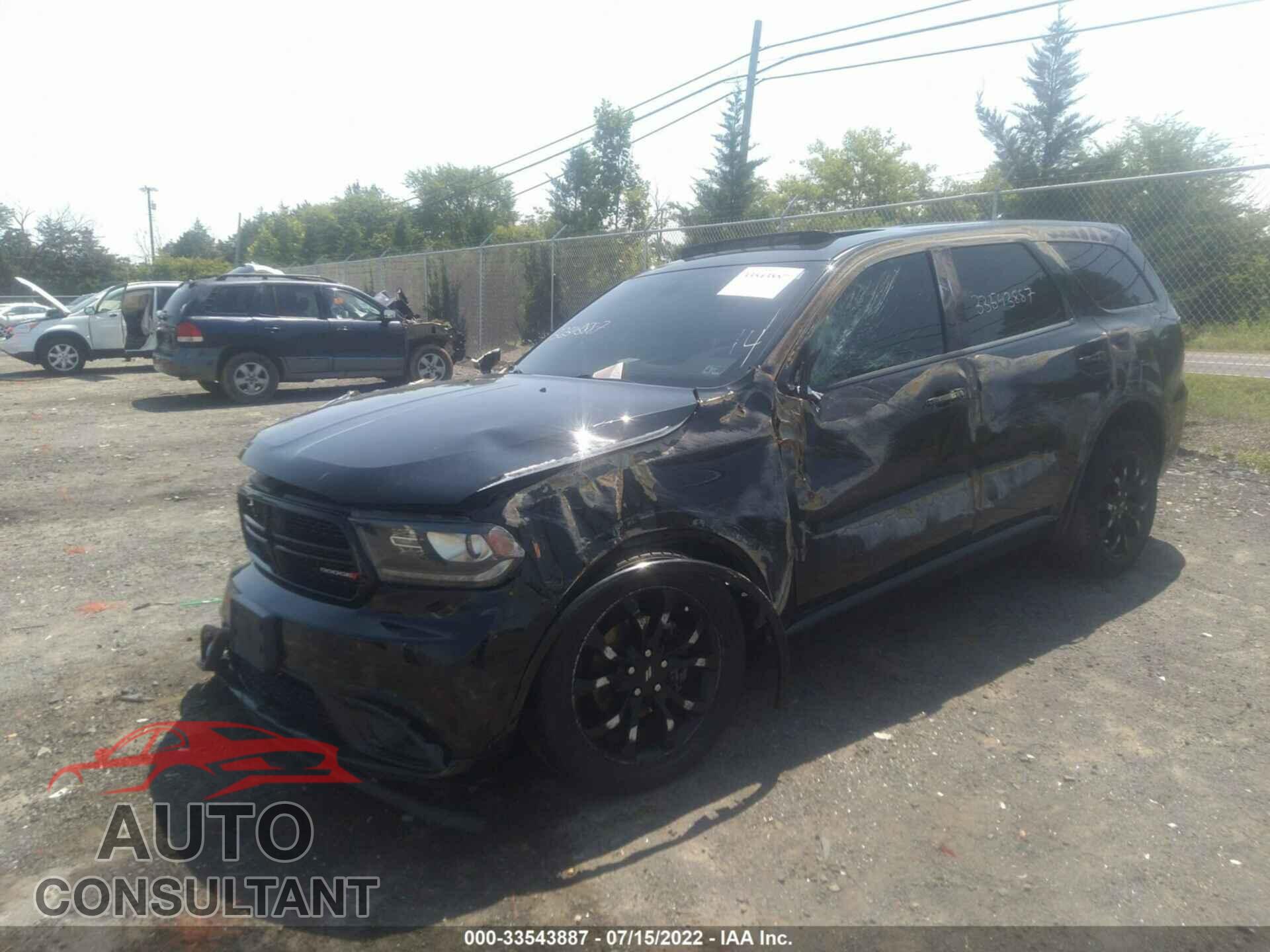 DODGE DURANGO 2019 - 1C4RDJAG9KC606234