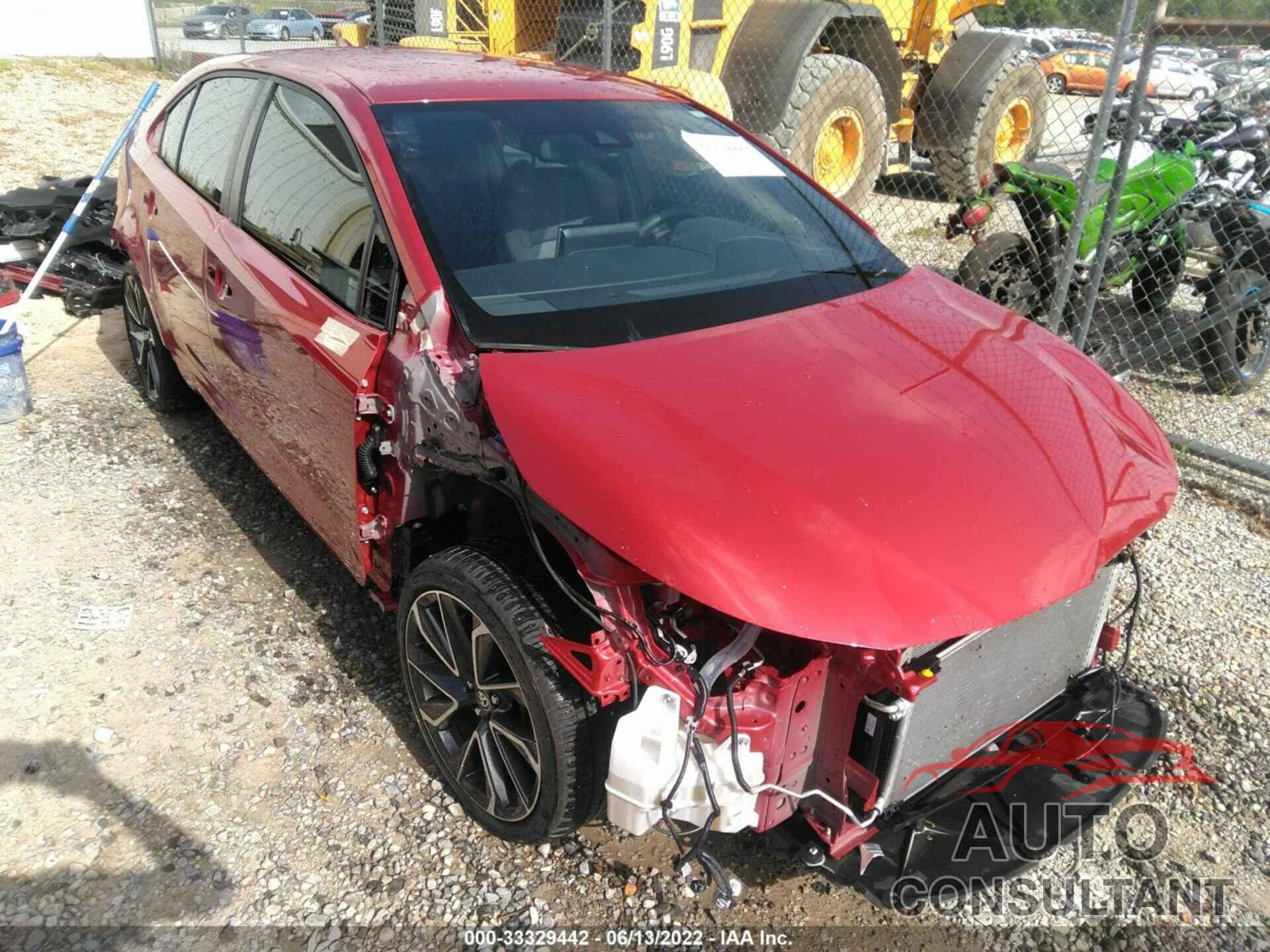 TOYOTA COROLLA 2021 - JTDS4MCE1MJ068710