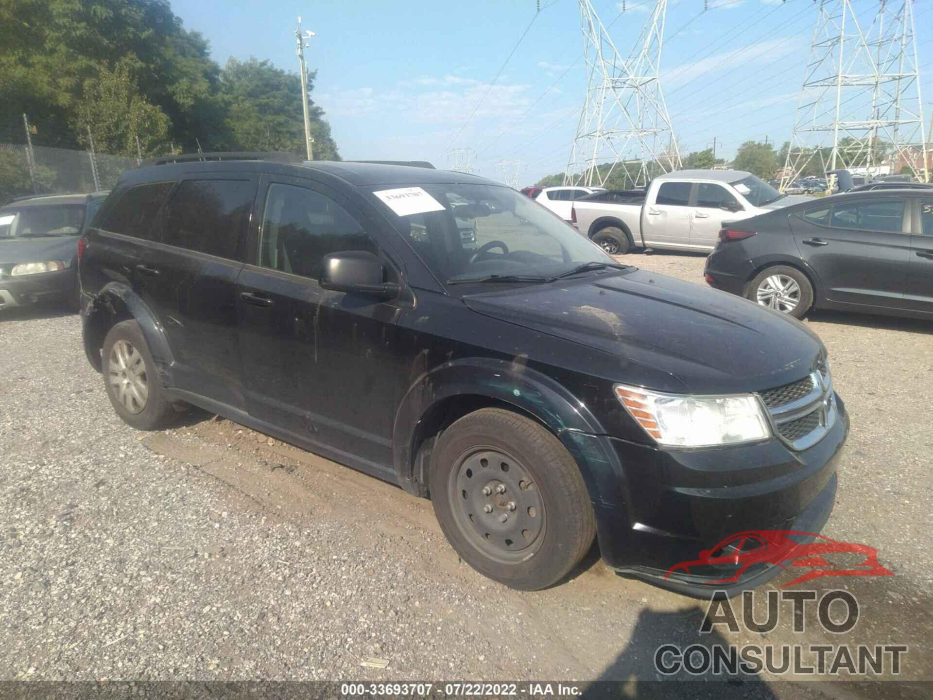 DODGE JOURNEY 2017 - 3C4PDCAB1HT691252