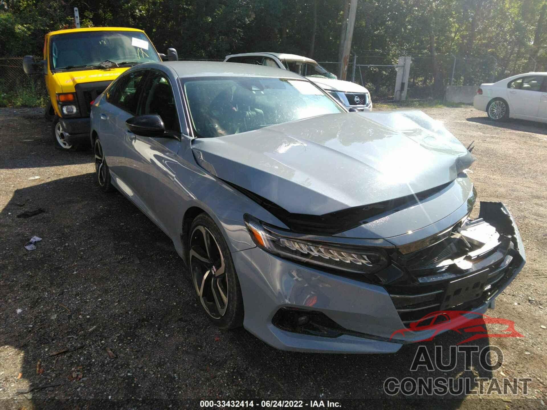 HONDA ACCORD SEDAN 2021 - 1HGCV1F41MA084409