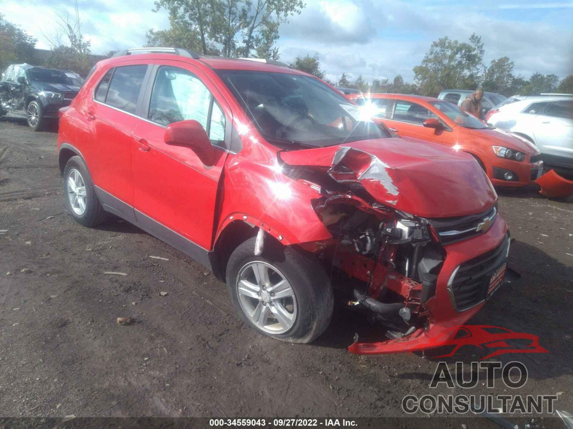 CHEVROLET TRAX 2017 - 3GNCJLSB7HL240923