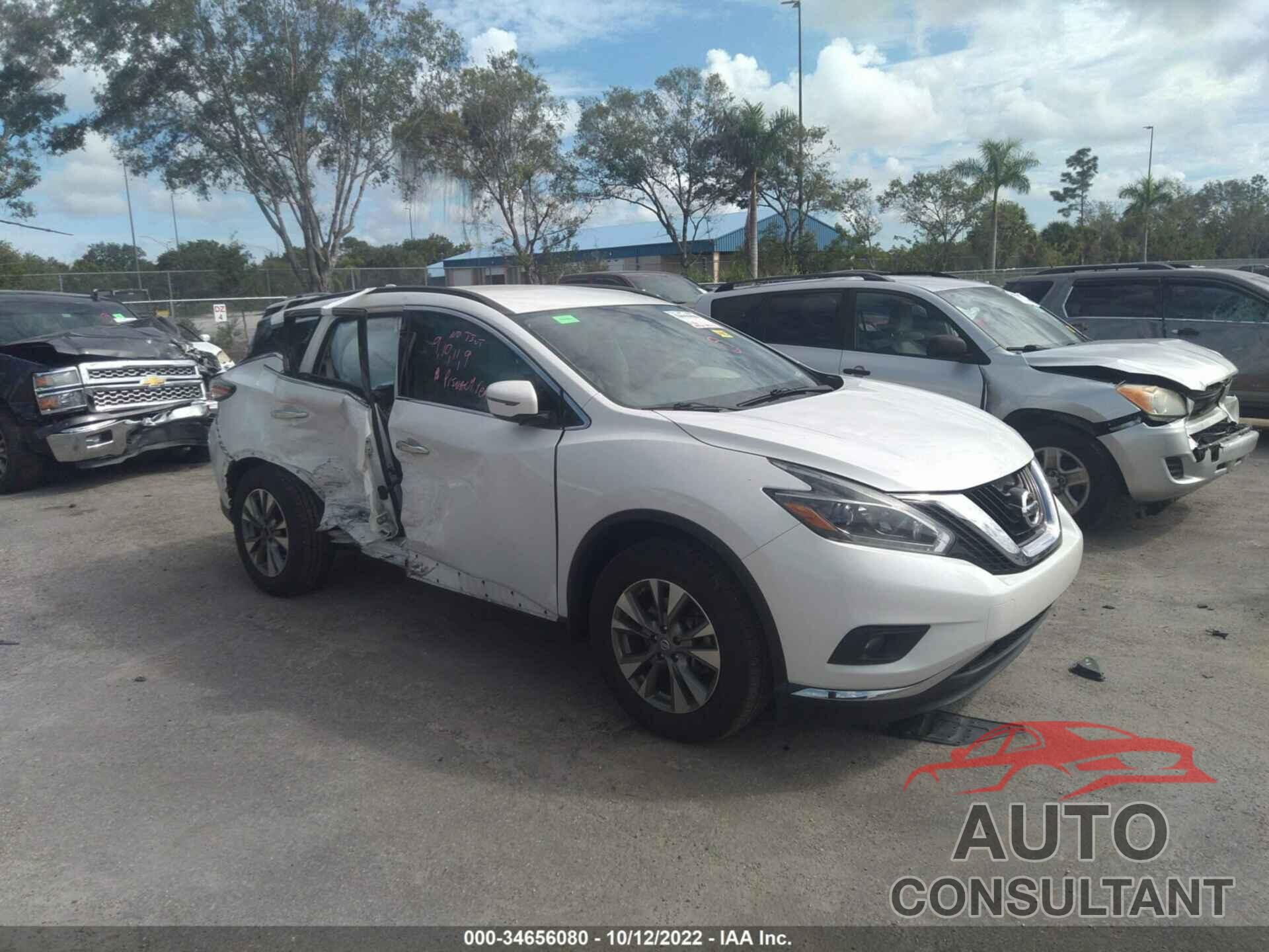 NISSAN MURANO 2018 - 5N1AZ2MG4JN175302