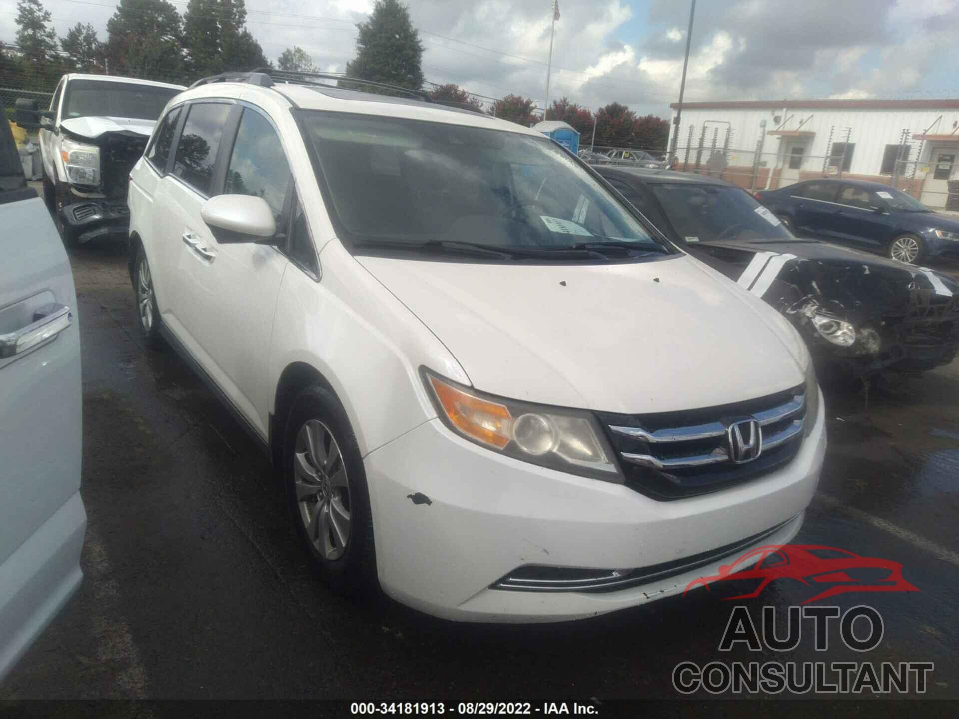 HONDA ODYSSEY 2017 - 5FNRL5H68HB010437