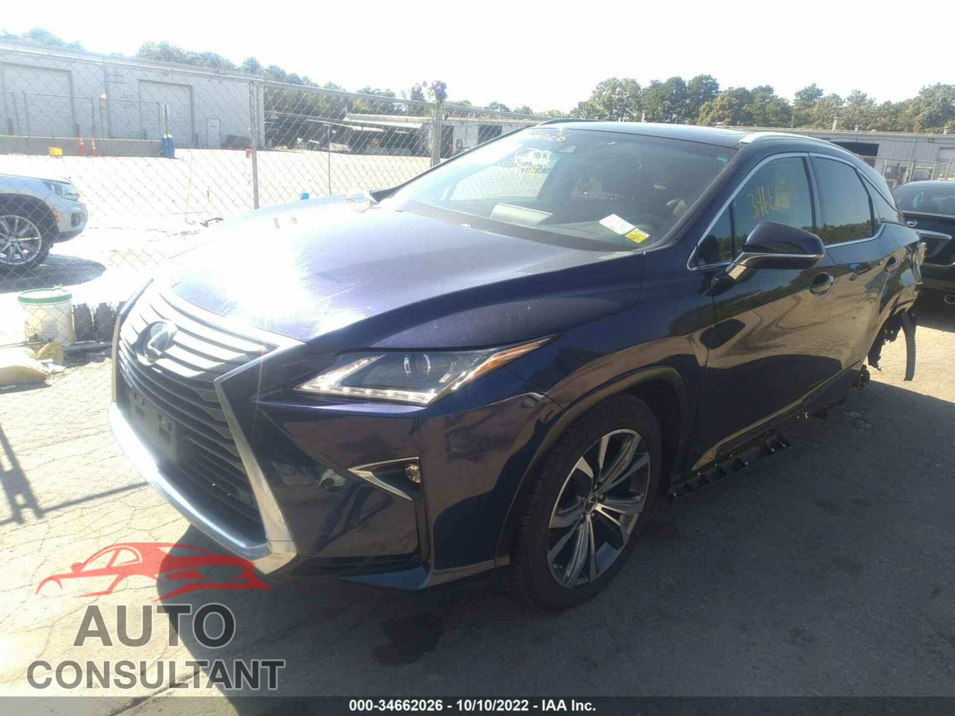 LEXUS RX 2017 - 2T2BZMCA1HC096826