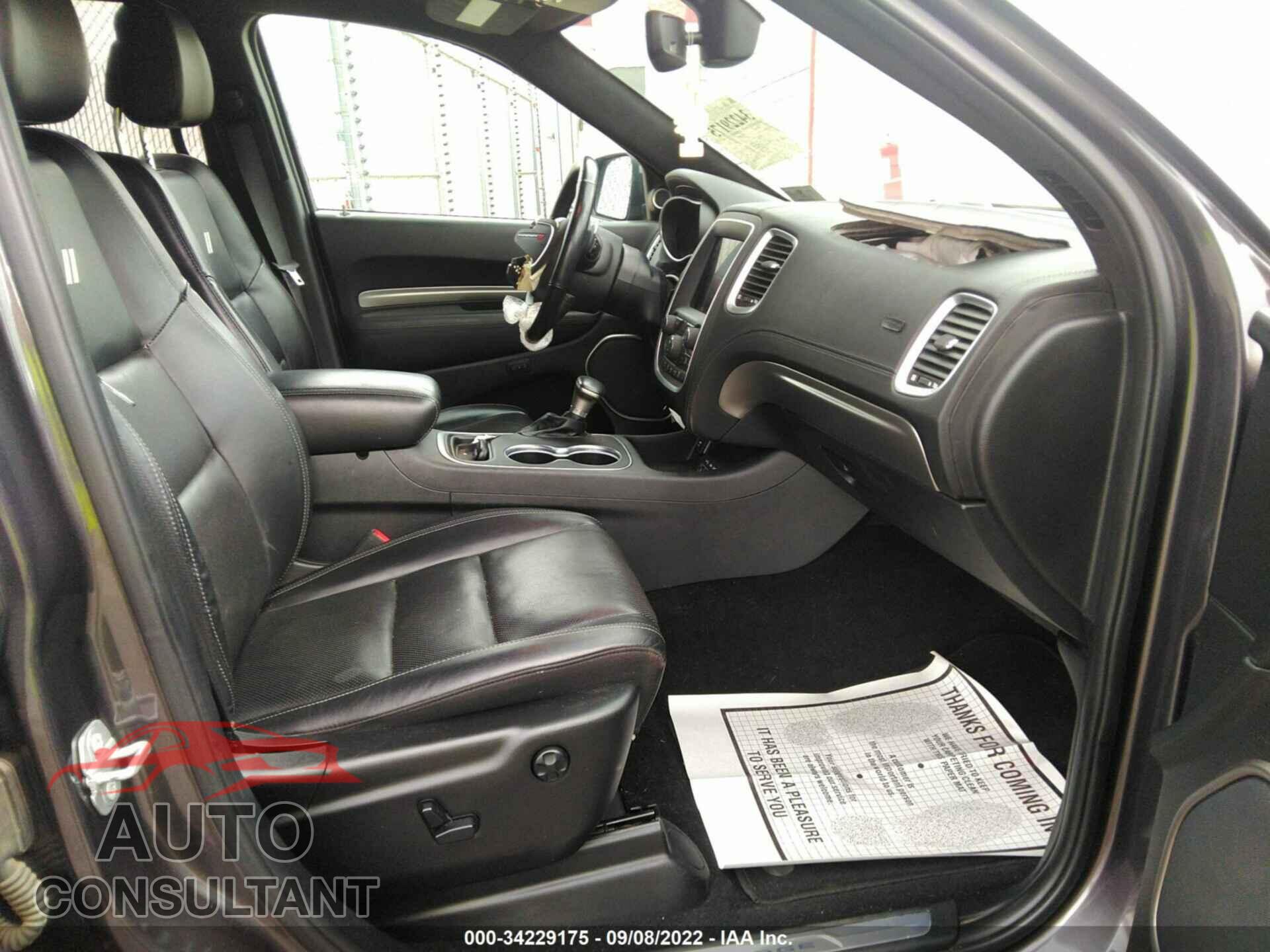 DODGE DURANGO 2020 - 1C4RDJEG6LC252443