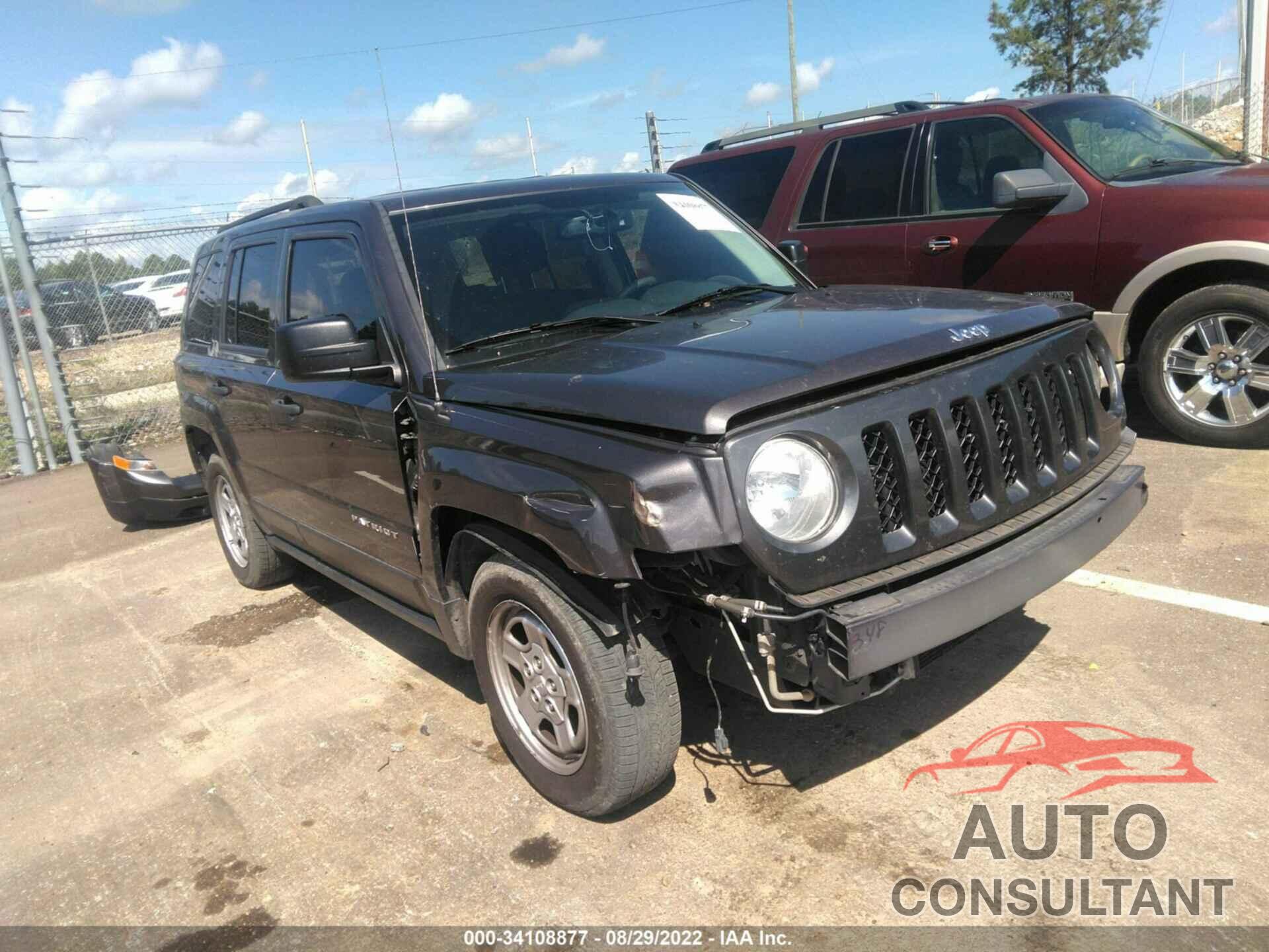 JEEP PATRIOT 2017 - 1C4NJPBA8HD199224