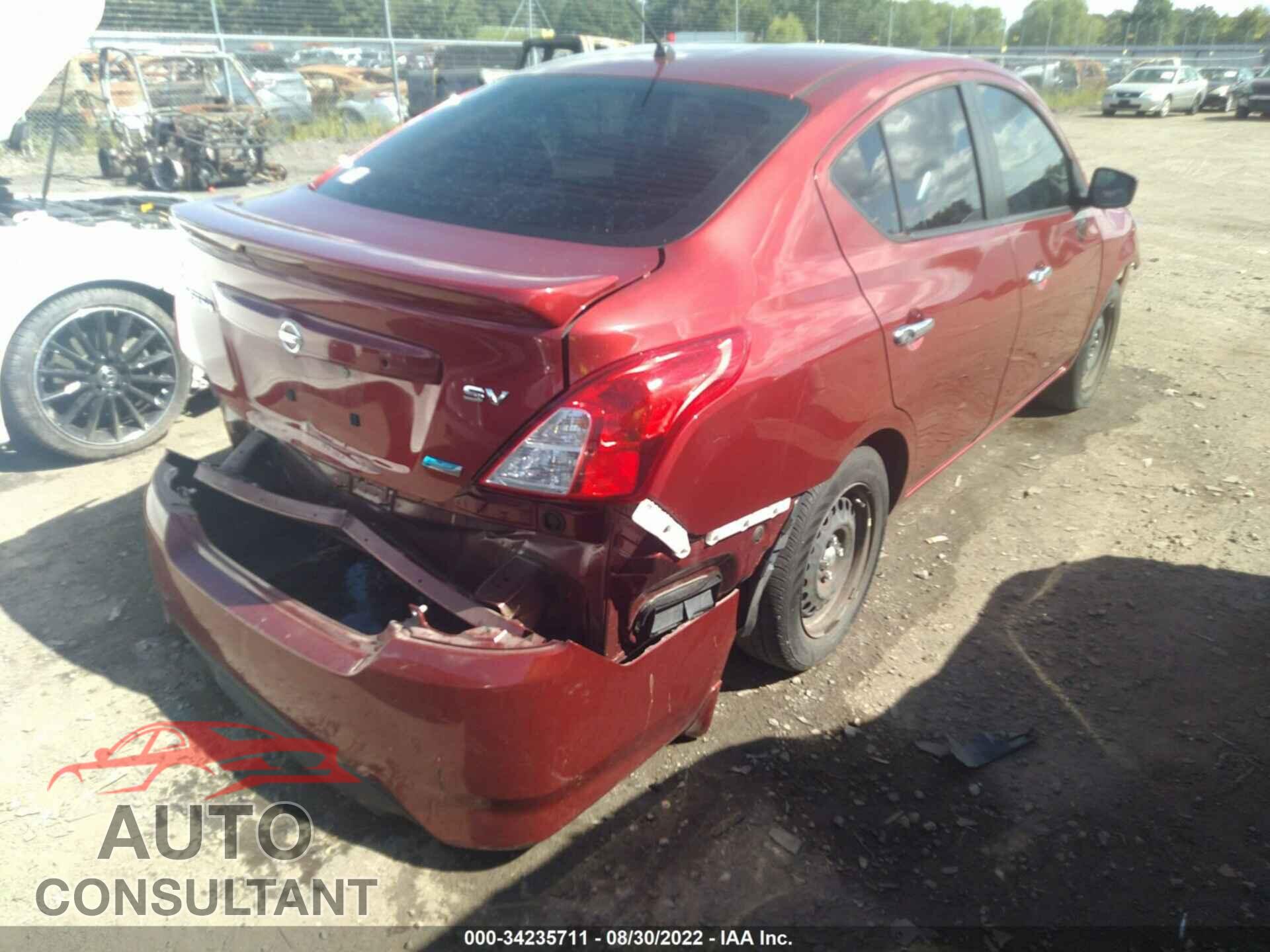 NISSAN VERSA 2016 - 3N1CN7AP1GL876398