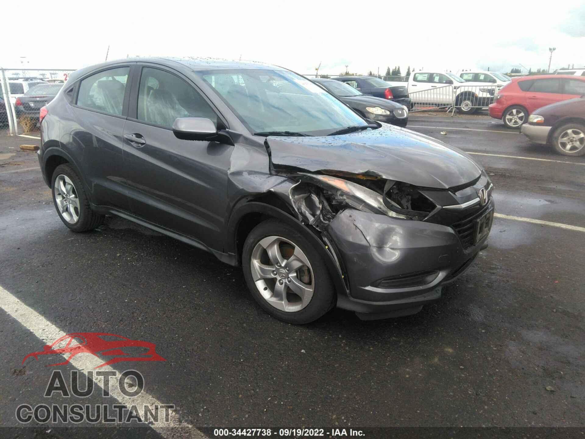 HONDA HR-V 2017 - 3CZRU6H37HG702833