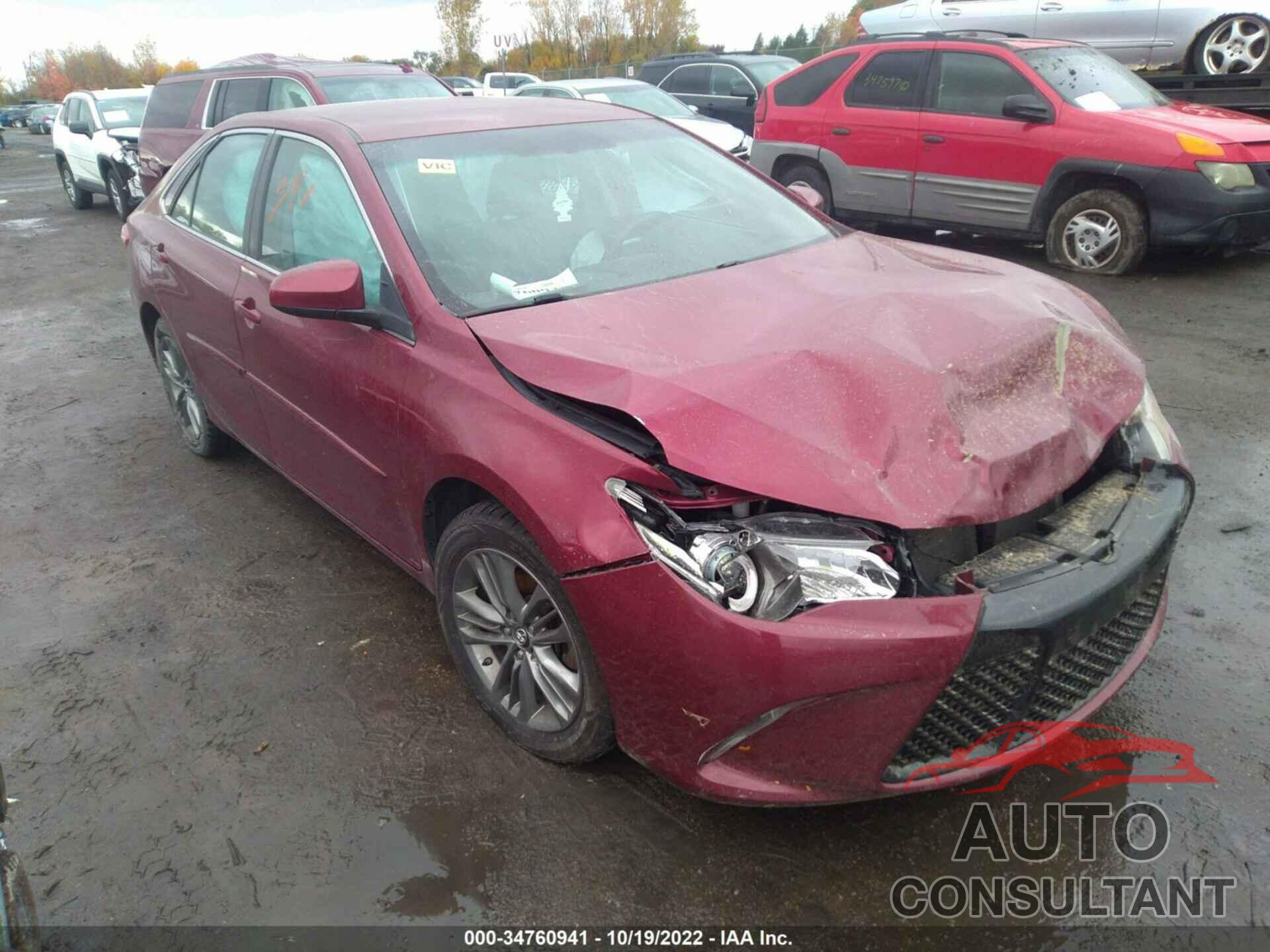 TOYOTA CAMRY 2017 - 4T1BF1FK7HU669002