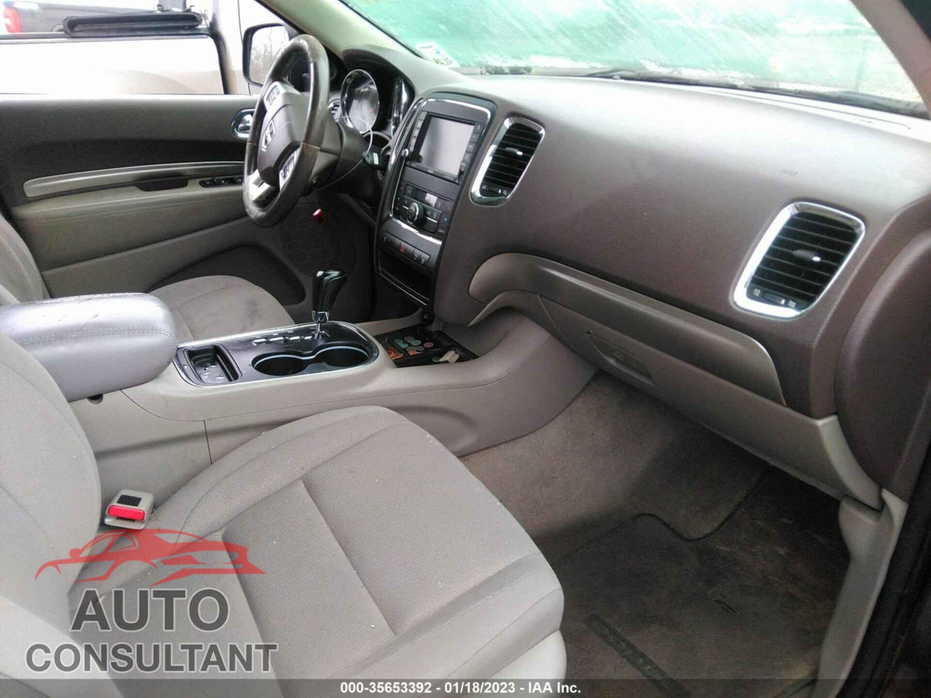 DODGE DURANGO 2012 - 1C4RDHAG2CC196869