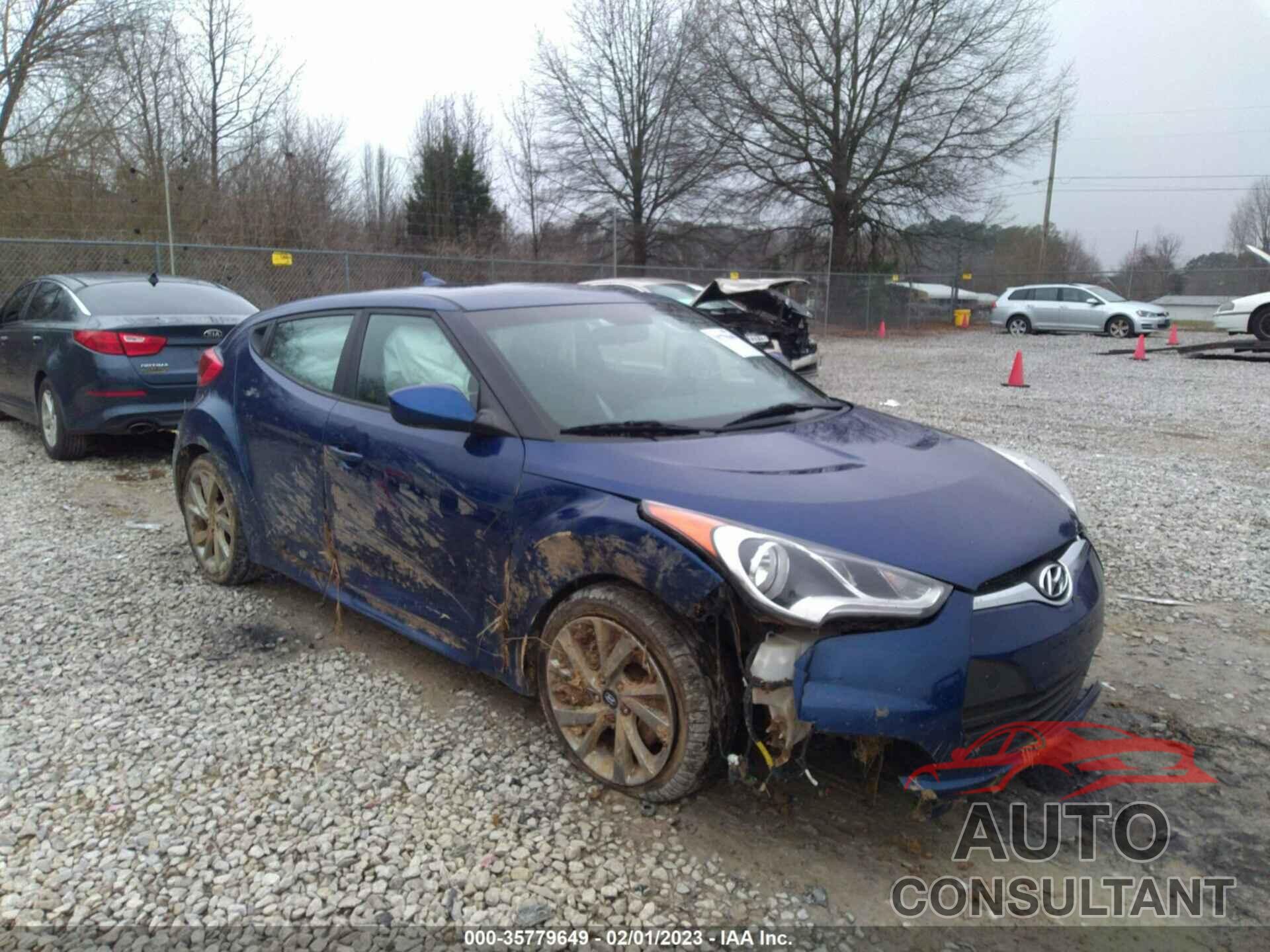 HYUNDAI VELOSTER 2017 - KMHTC6AD6HU312722