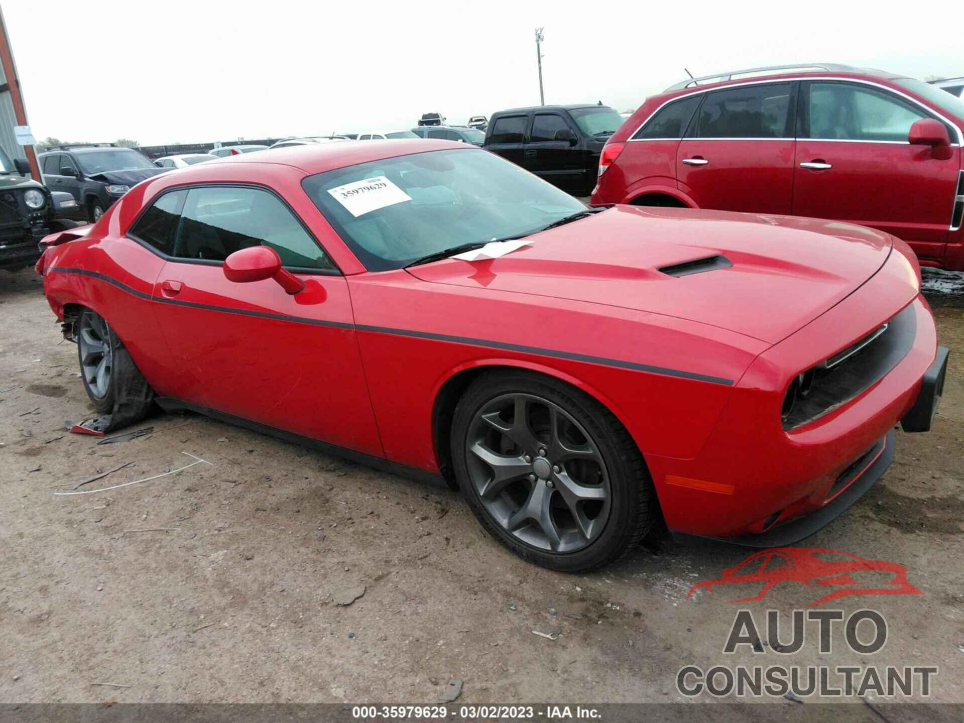 DODGE CHALLENGER 2016 - 2C3CDZAG5GH249843