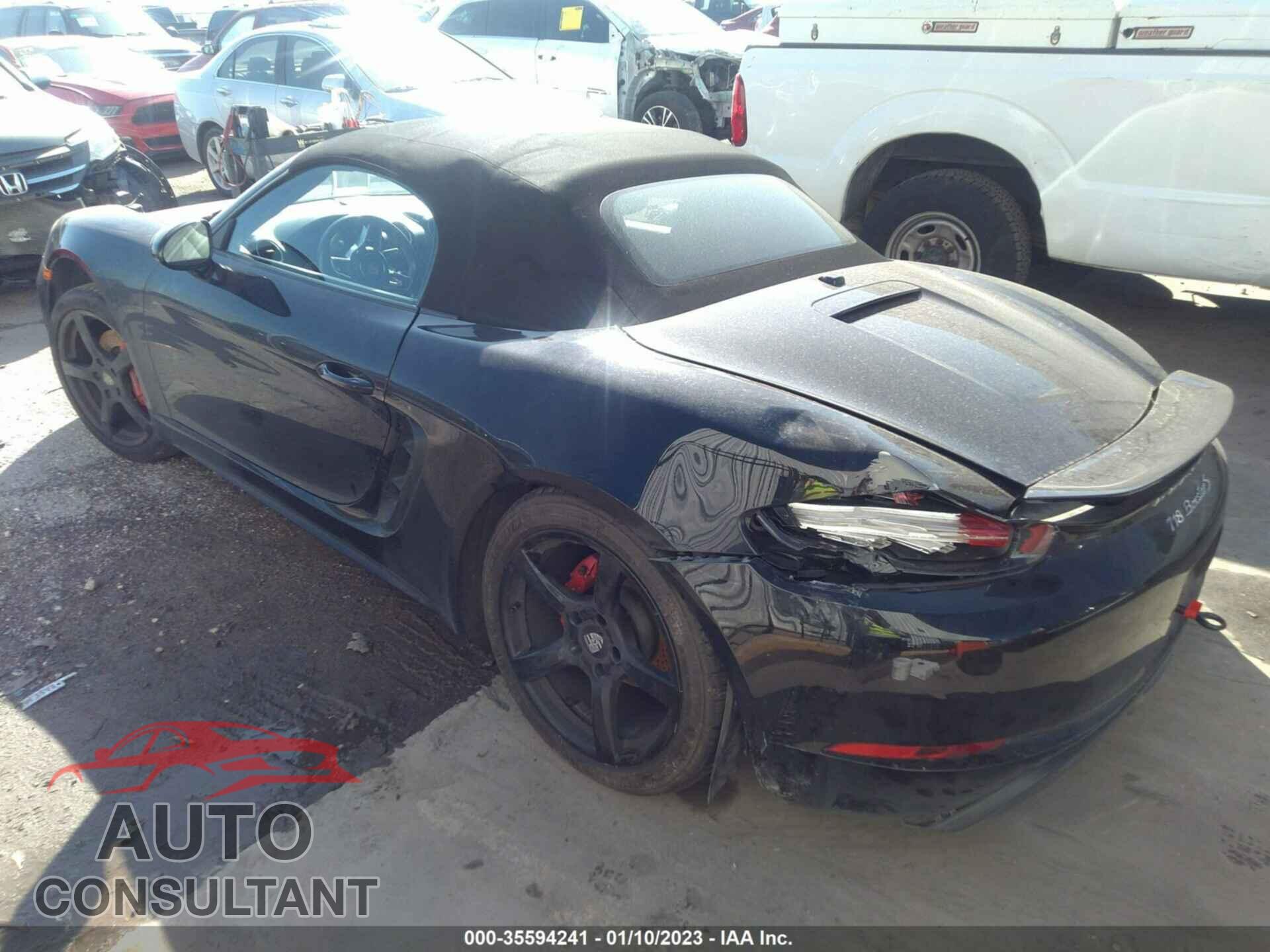PORSCHE 718 BOXSTER 2017 - WP0CB2A81HS241380