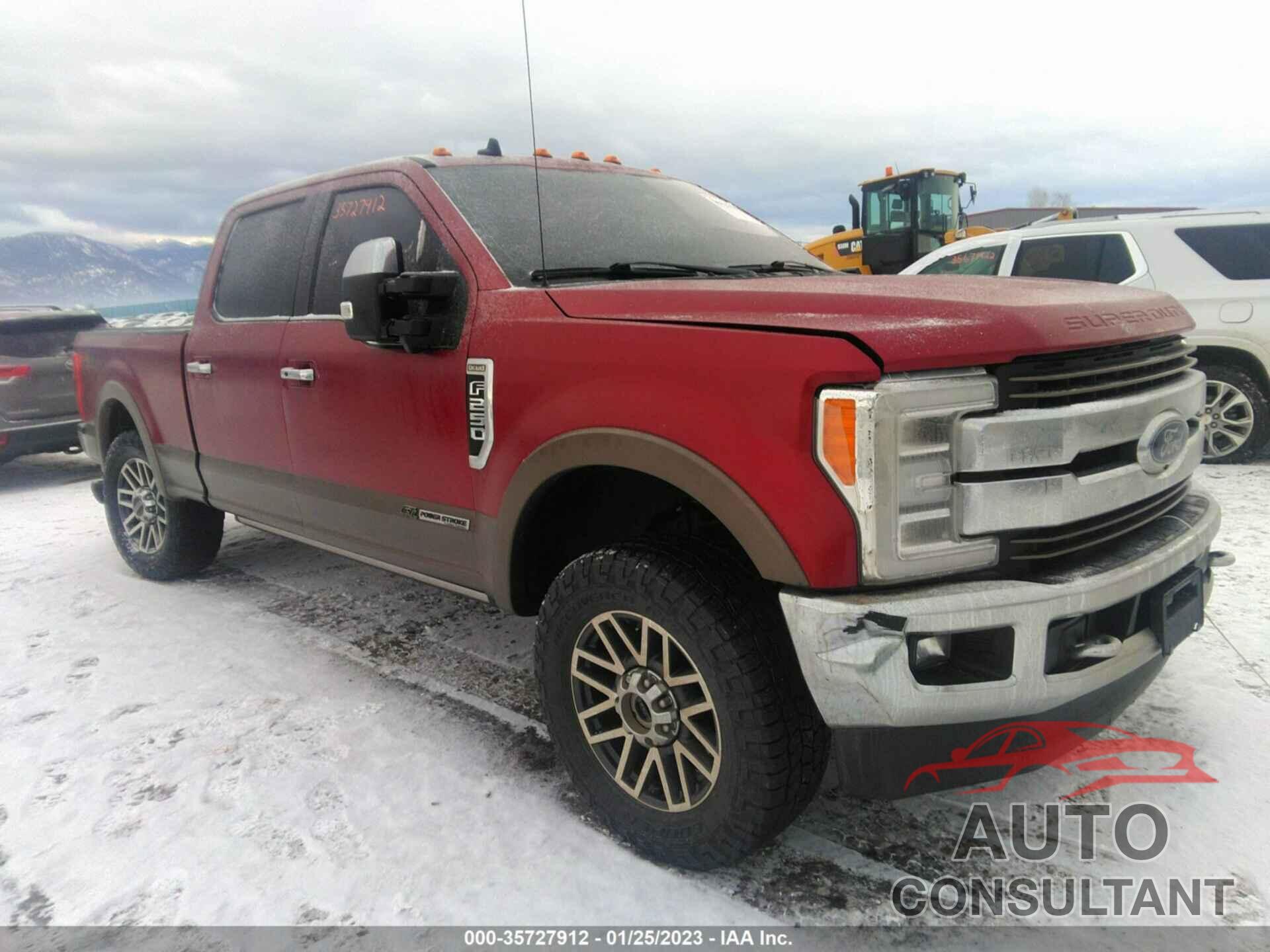 FORD SUPER DUTY F-250 SRW 2019 - 1FT7W2BT8KEG39832