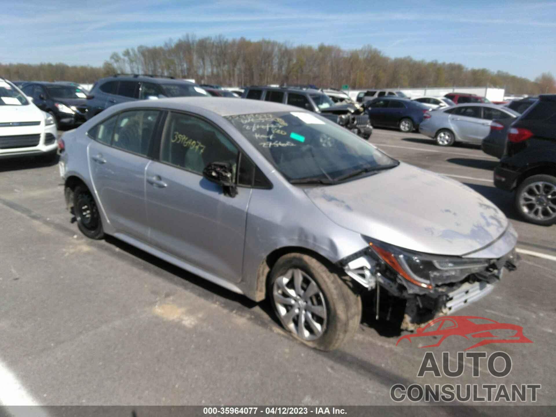 TOYOTA COROLLA 2020 - JTDEPRAE6LJ071153