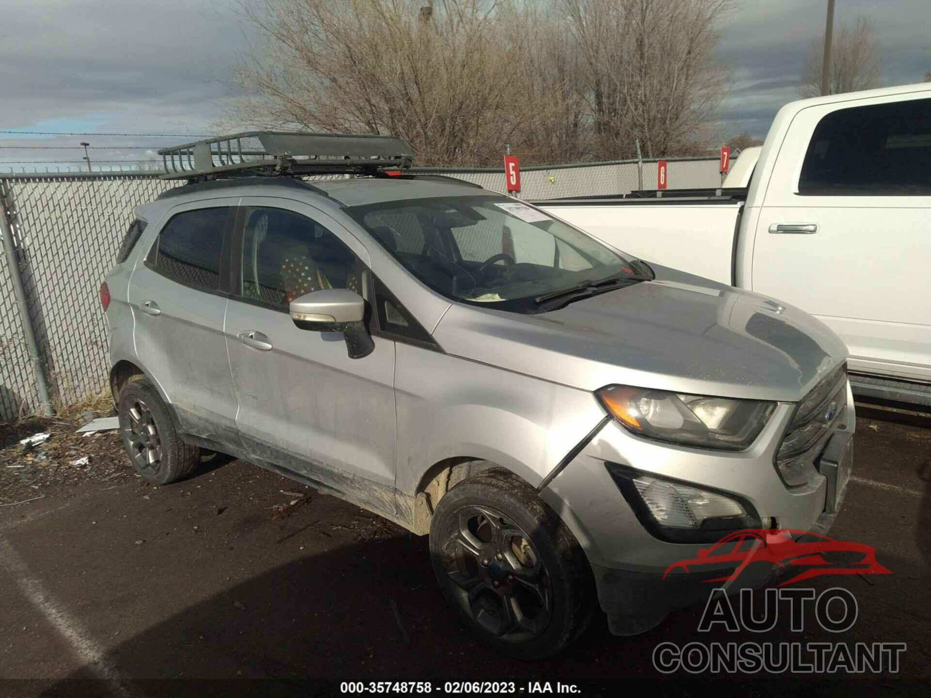 FORD ECOSPORT 2018 - MAJ6P1CL0JC219841