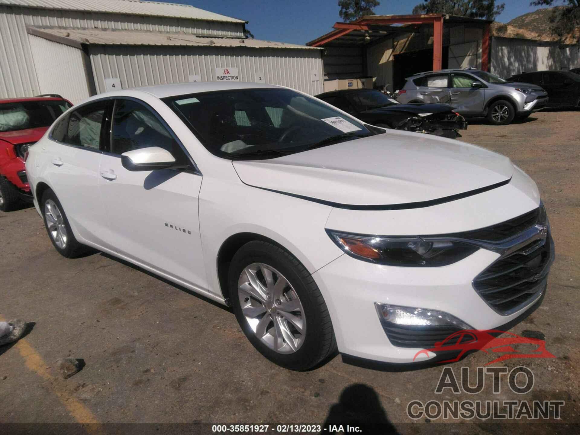 CHEVROLET MALIBU 2020 - 1G1ZD5ST5LF089977