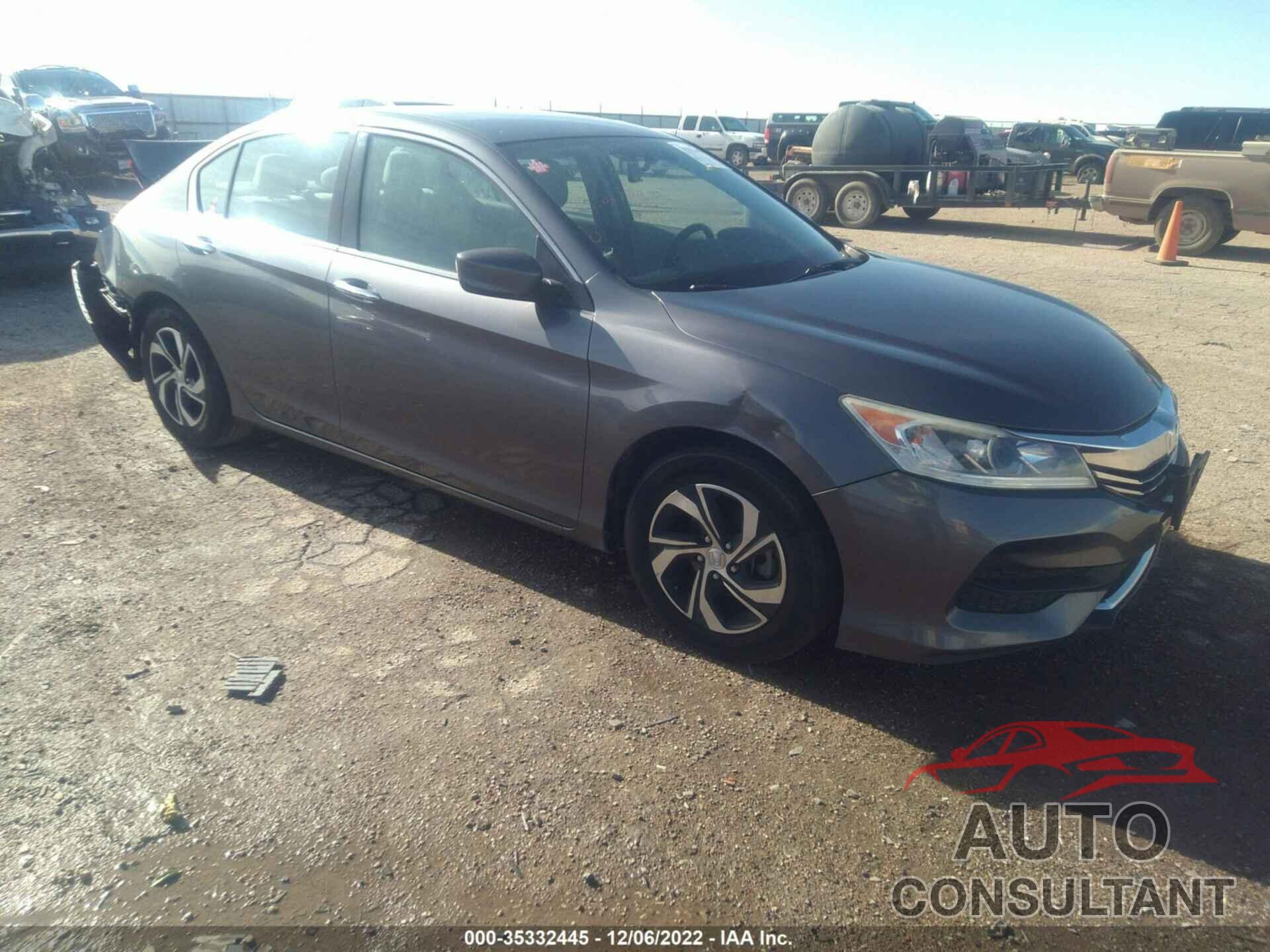 HONDA ACCORD SEDAN 2016 - 1HGCR2F37GA181183